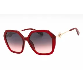 Marc Jacobs Women's Sunglasses - Red Plastic Geometric Frame | MARC 689/S 0C9A FF