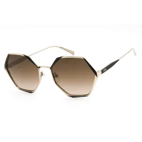 MCM Women's Sunglasses - Brown Gradient Lens Geometric Metal Frame | MCM500S 717
