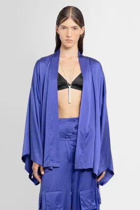Mini Kimono in Indigo Silk