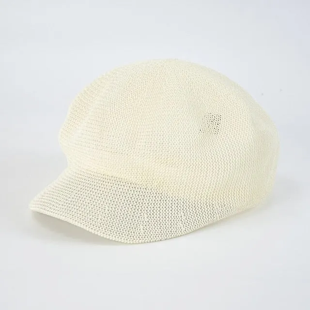 Octagonal Beret Women Sun Hat Painter Hat Outdoor Travel Beach Hat Light Breathable Women Summer Sun Visor Femme Retro Fashion