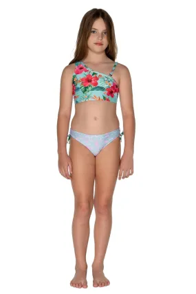Olga Valentine Girls Moana One Shoulder Bikini FINAL SALE