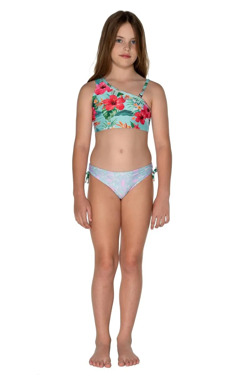 Olga Valentine Girls Moana One Shoulder Bikini FINAL SALE