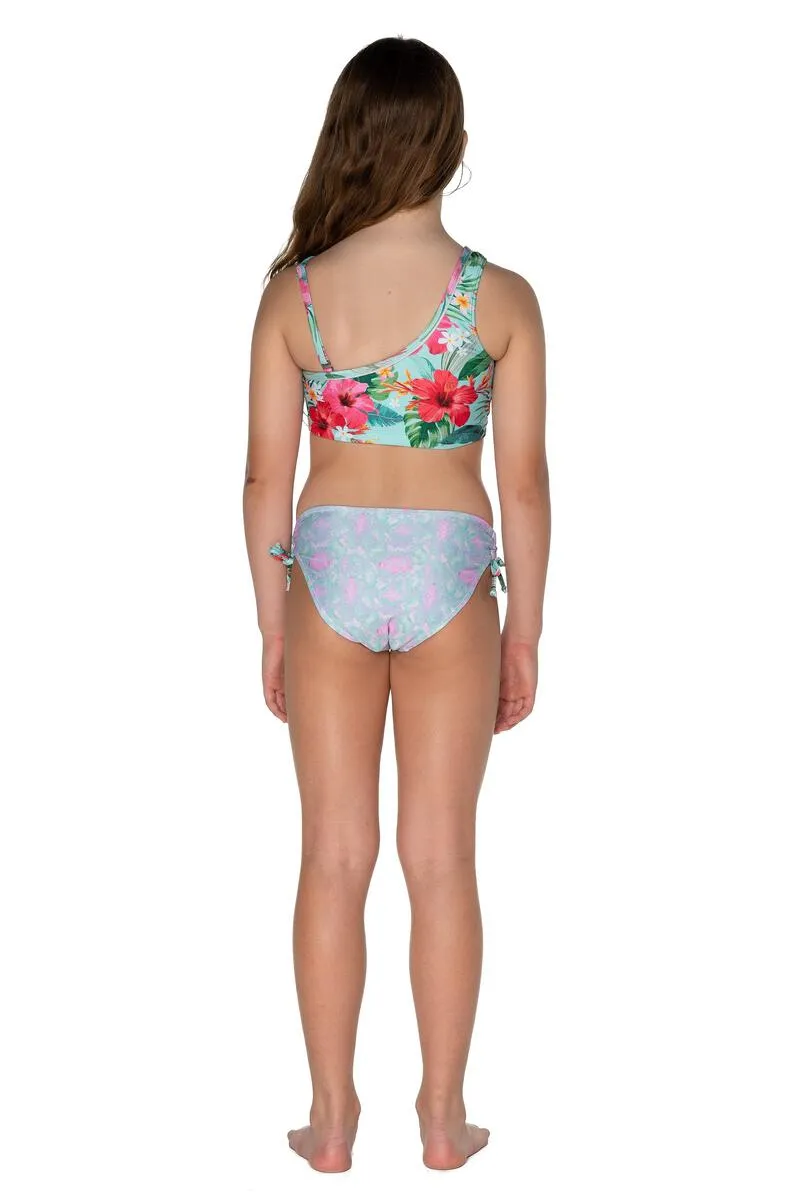 Olga Valentine Girls Moana One Shoulder Bikini FINAL SALE