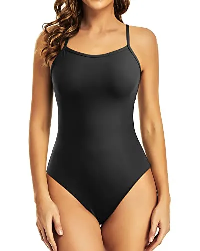 One Piece Bathing Suits for Women Training Tummy Control Competitive Swimsuits
