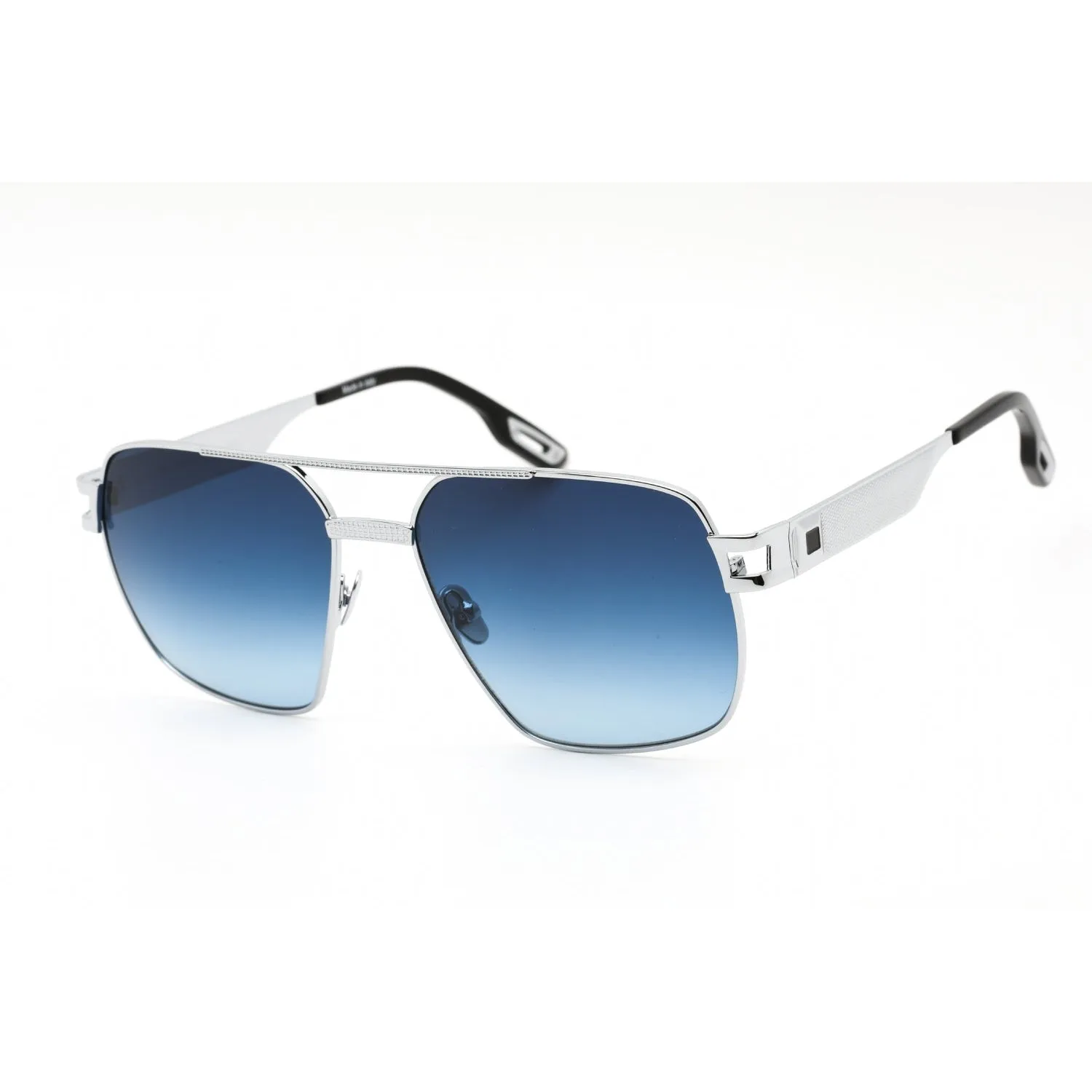 Porta Romana Porta Romana 503 Sunglasses Silver / Blue Gradient