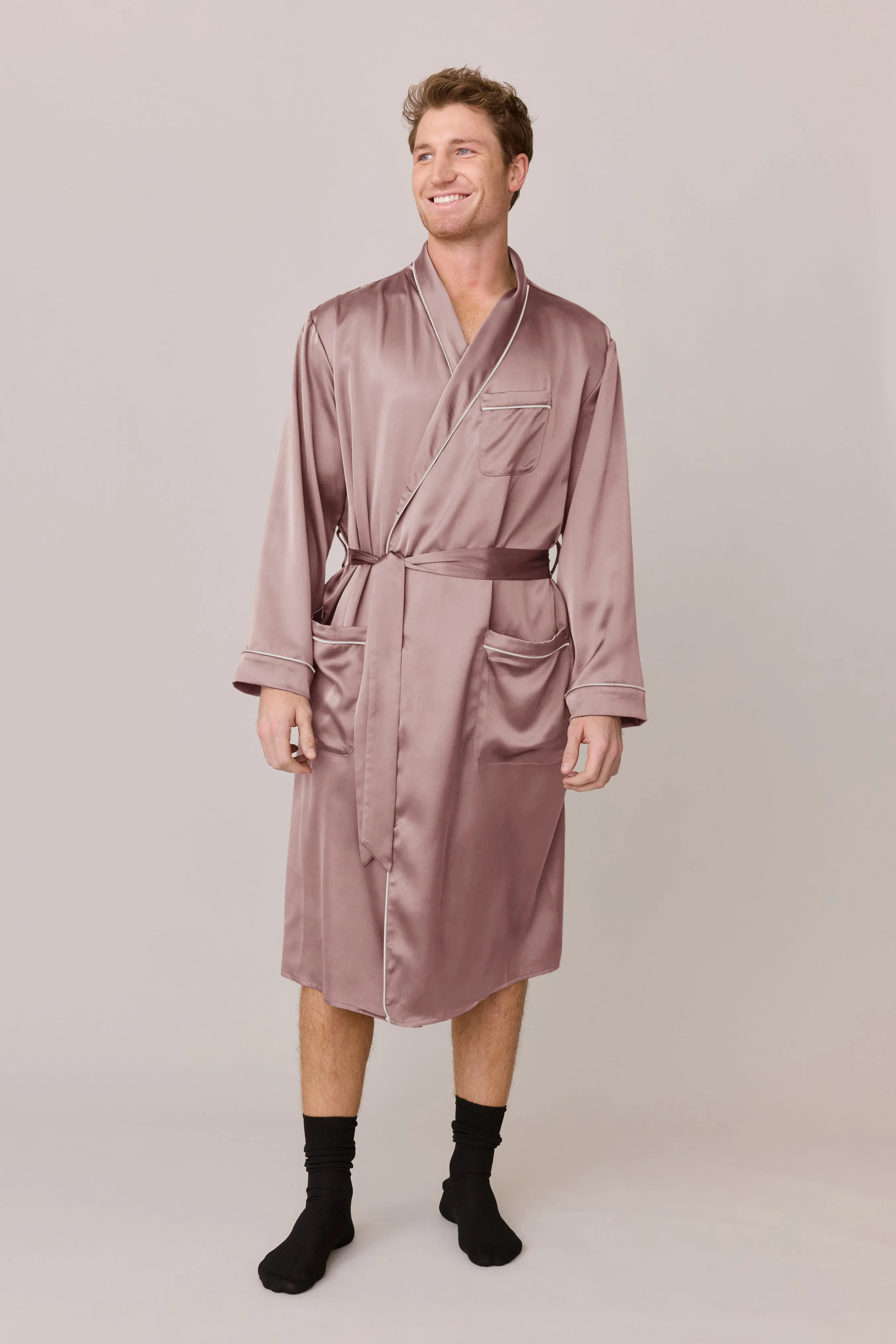 Pre-Game Satin Robe | Made To Order