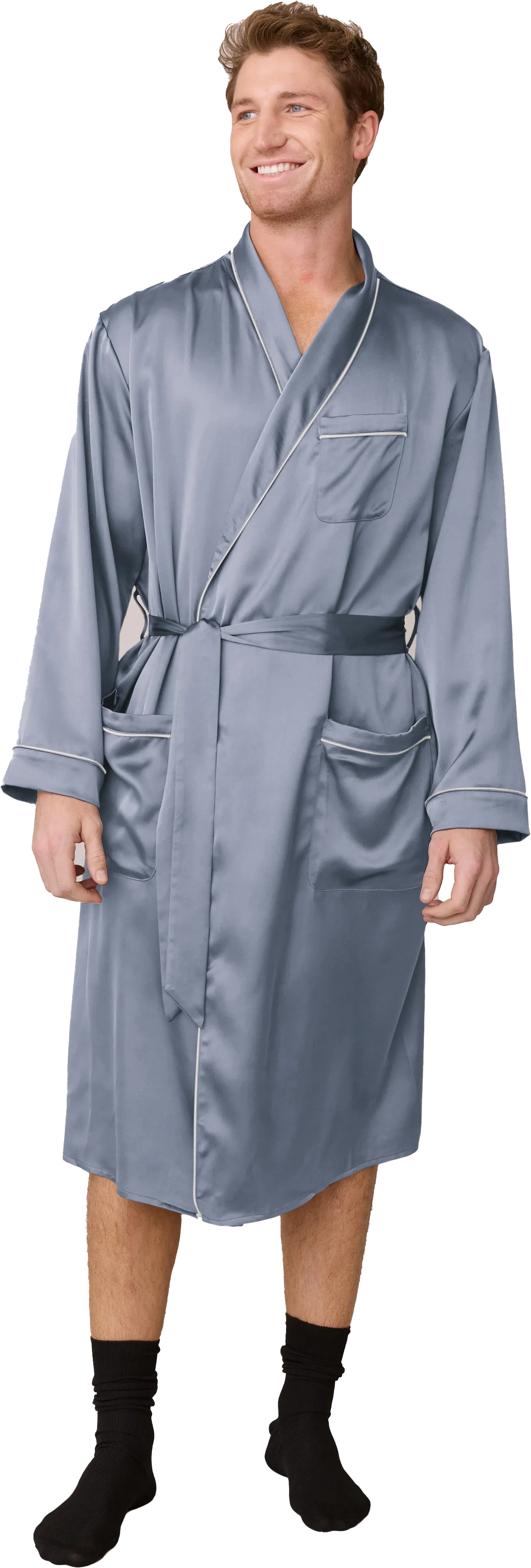 Pre-Game Satin Robe | Made To Order