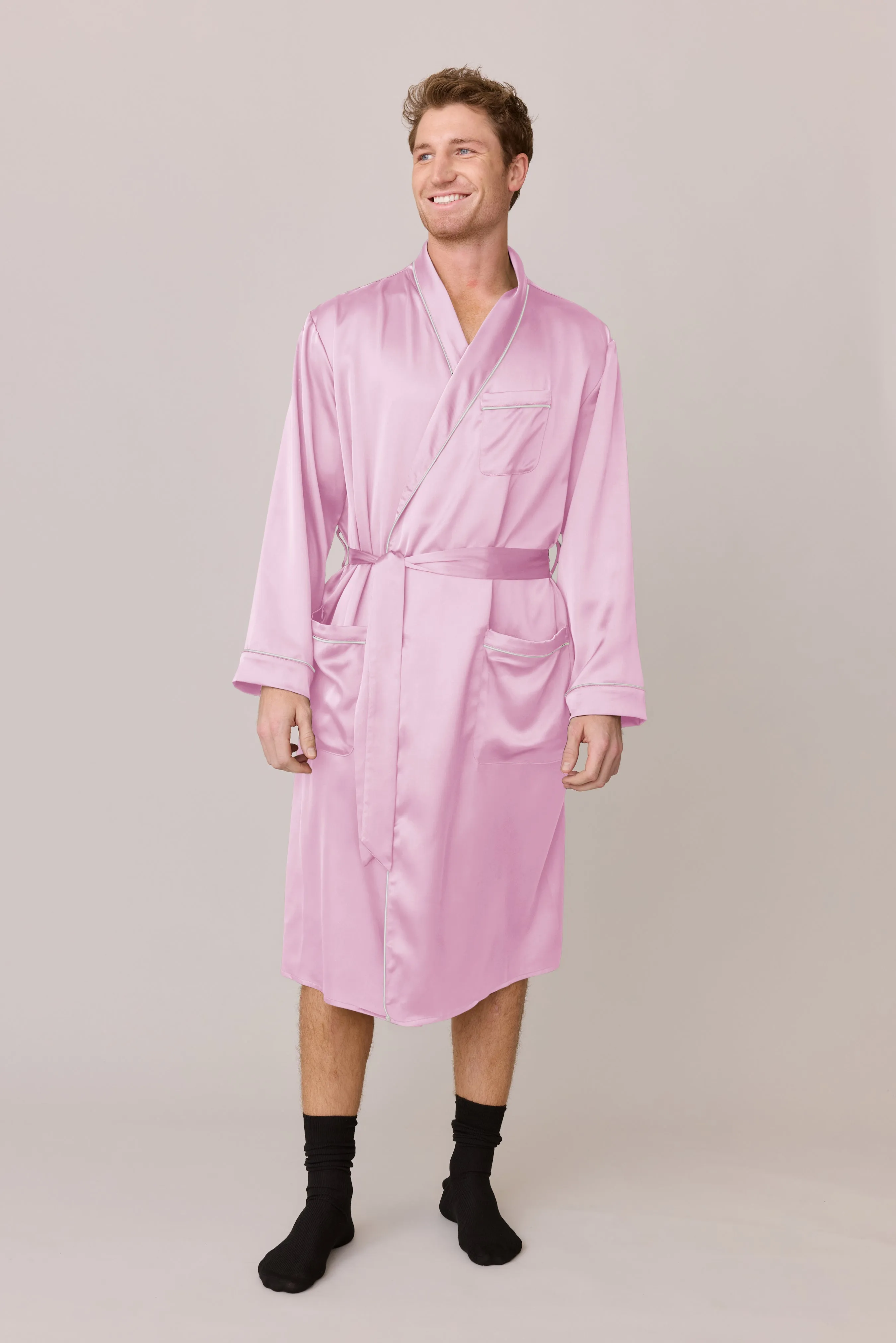 Pre-Game Satin Robe | Made To Order