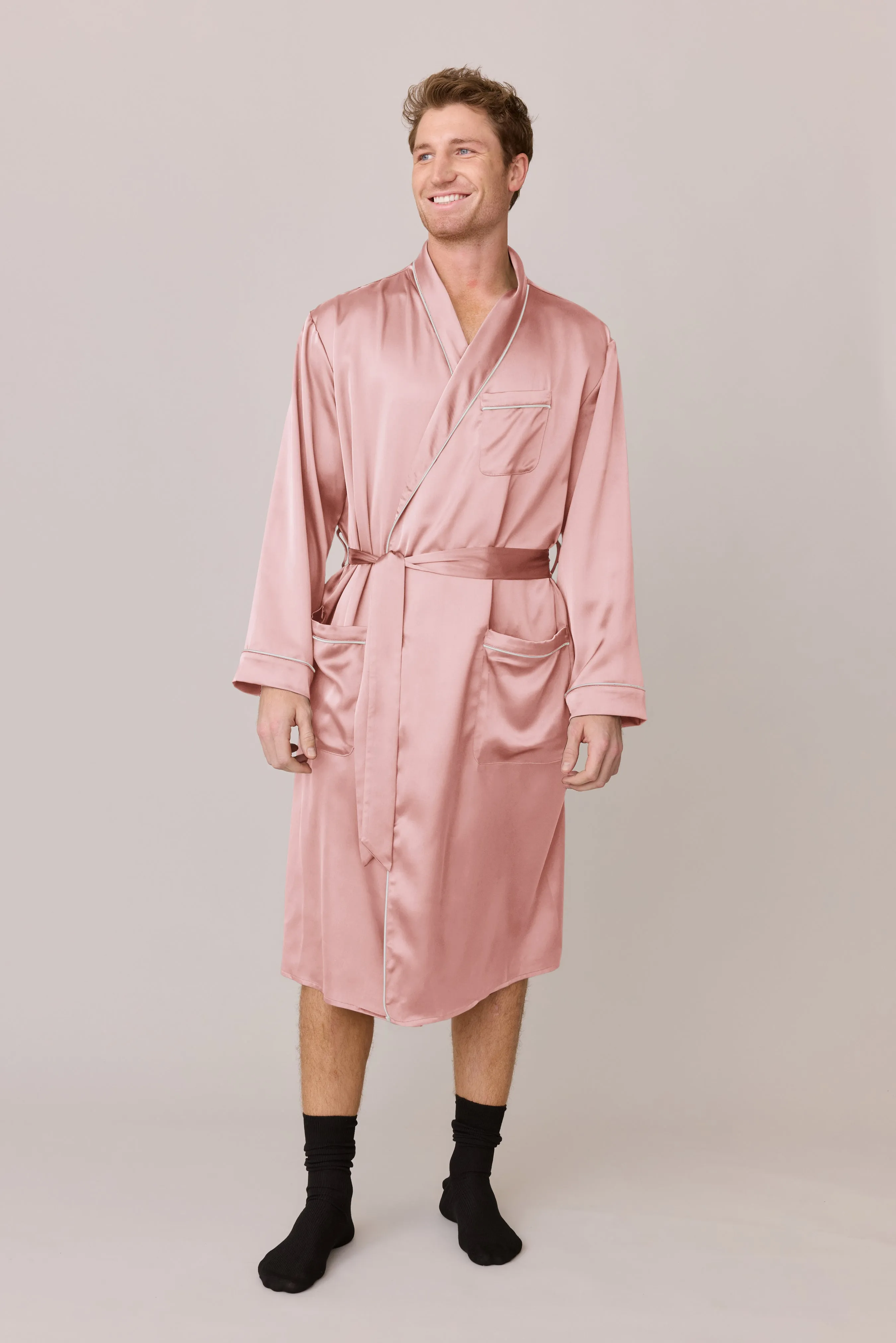 Pre-Game Satin Robe | Made To Order
