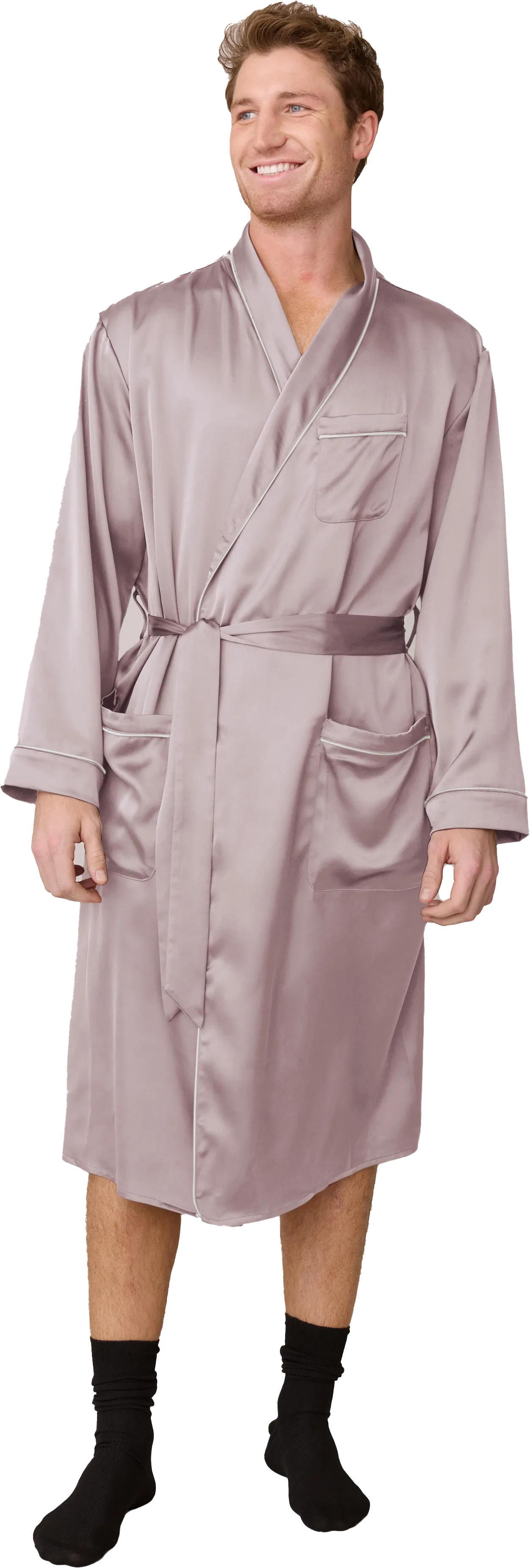 Pre-Game Satin Robe | Made To Order