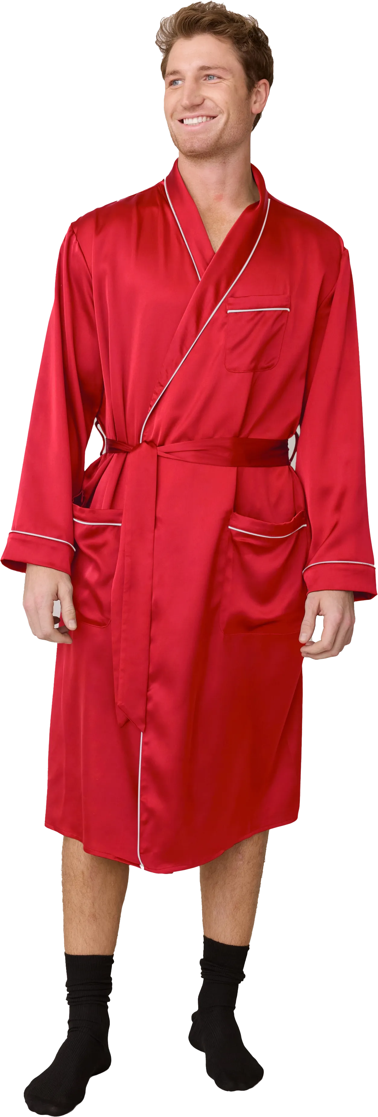 Pre-Game Satin Robe | Made To Order