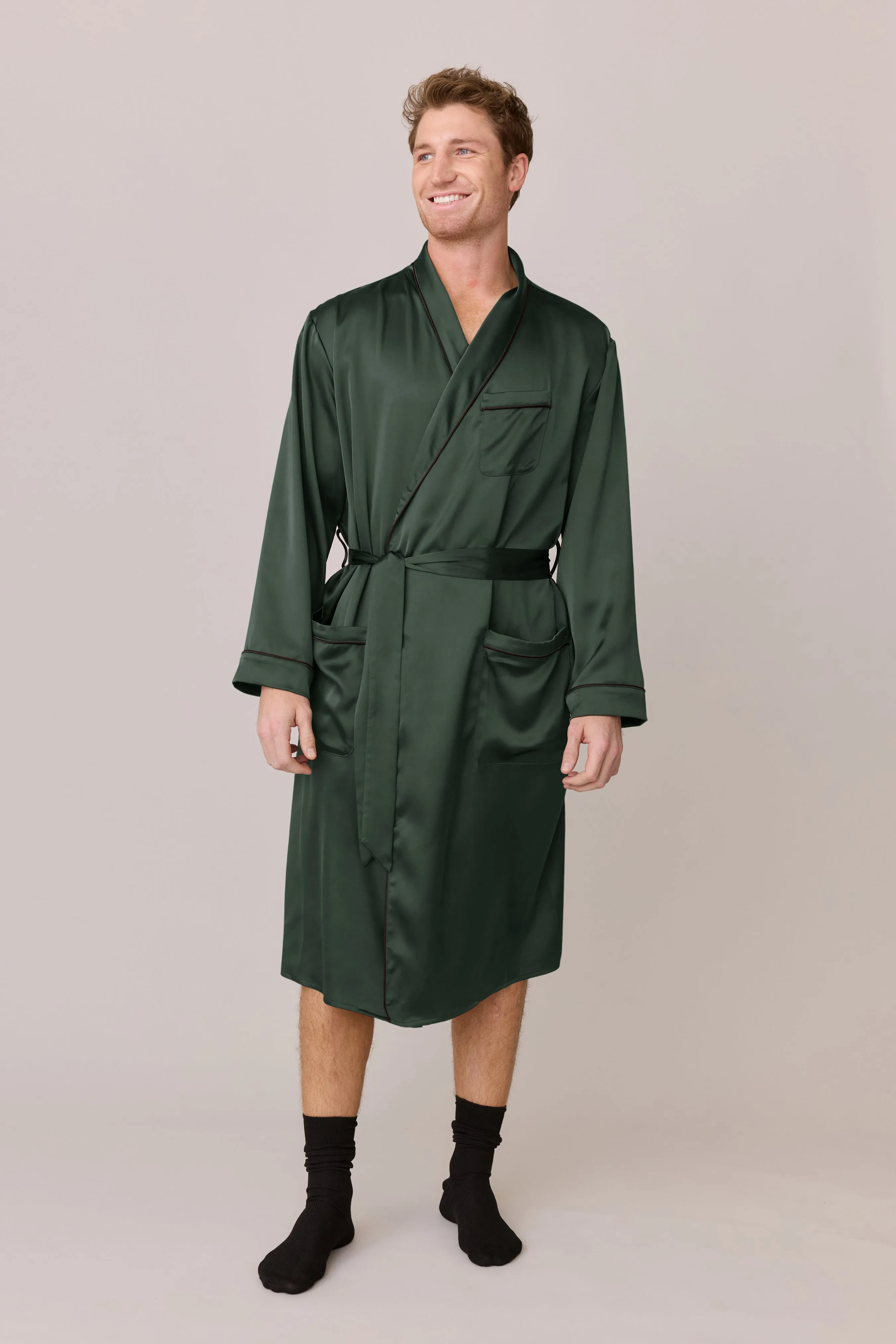 Pre-Game Satin Robe | Made To Order