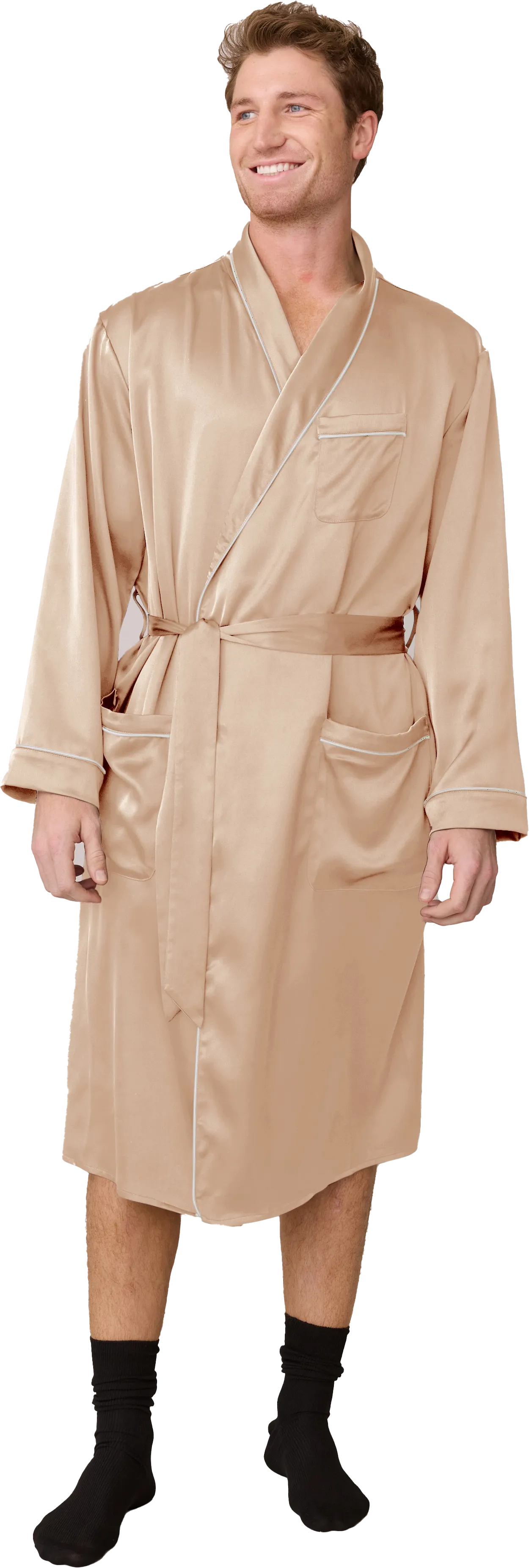 Pre-Game Satin Robe | Made To Order