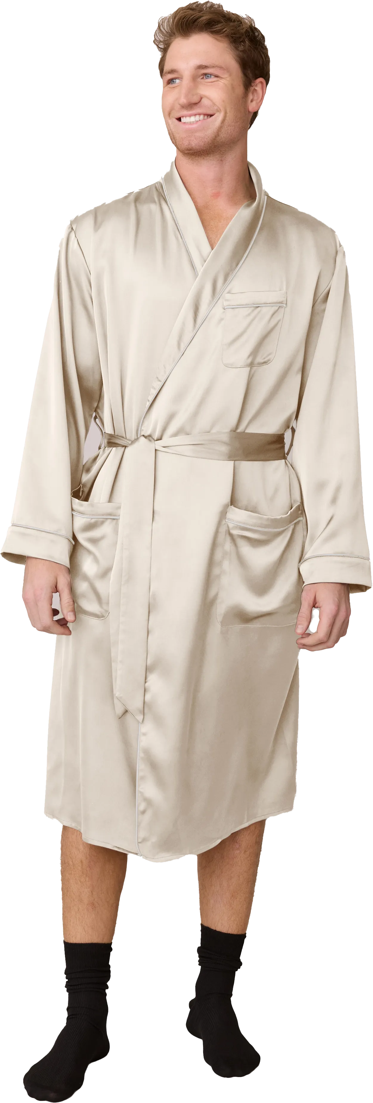 Pre-Game Satin Robe | Made To Order
