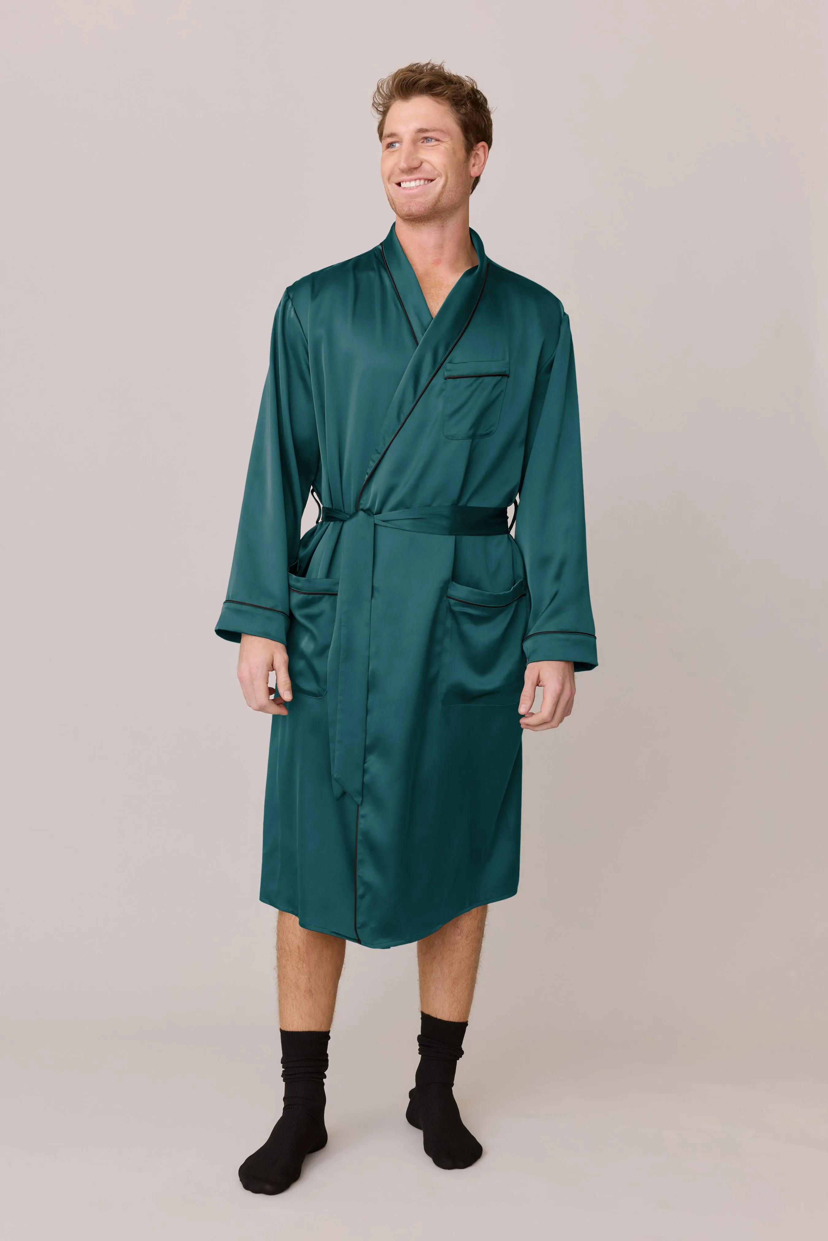 Pre-Game Satin Robe | Made To Order