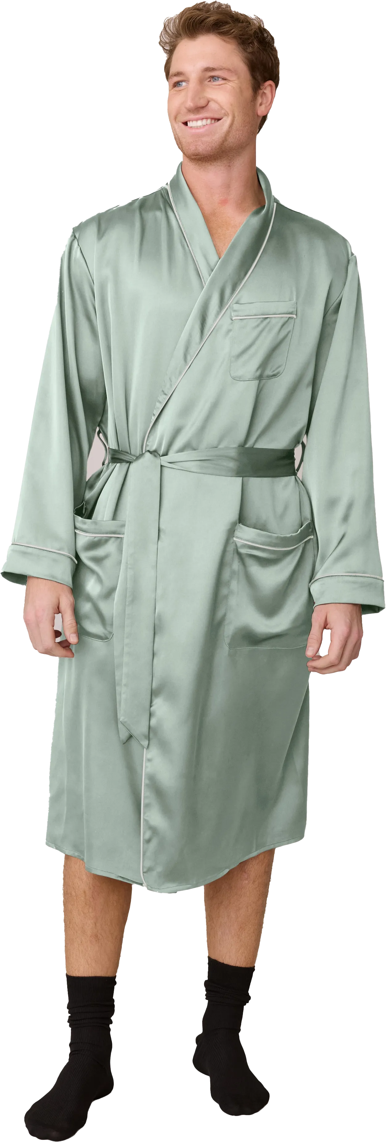 Pre-Game Satin Robe | Made To Order