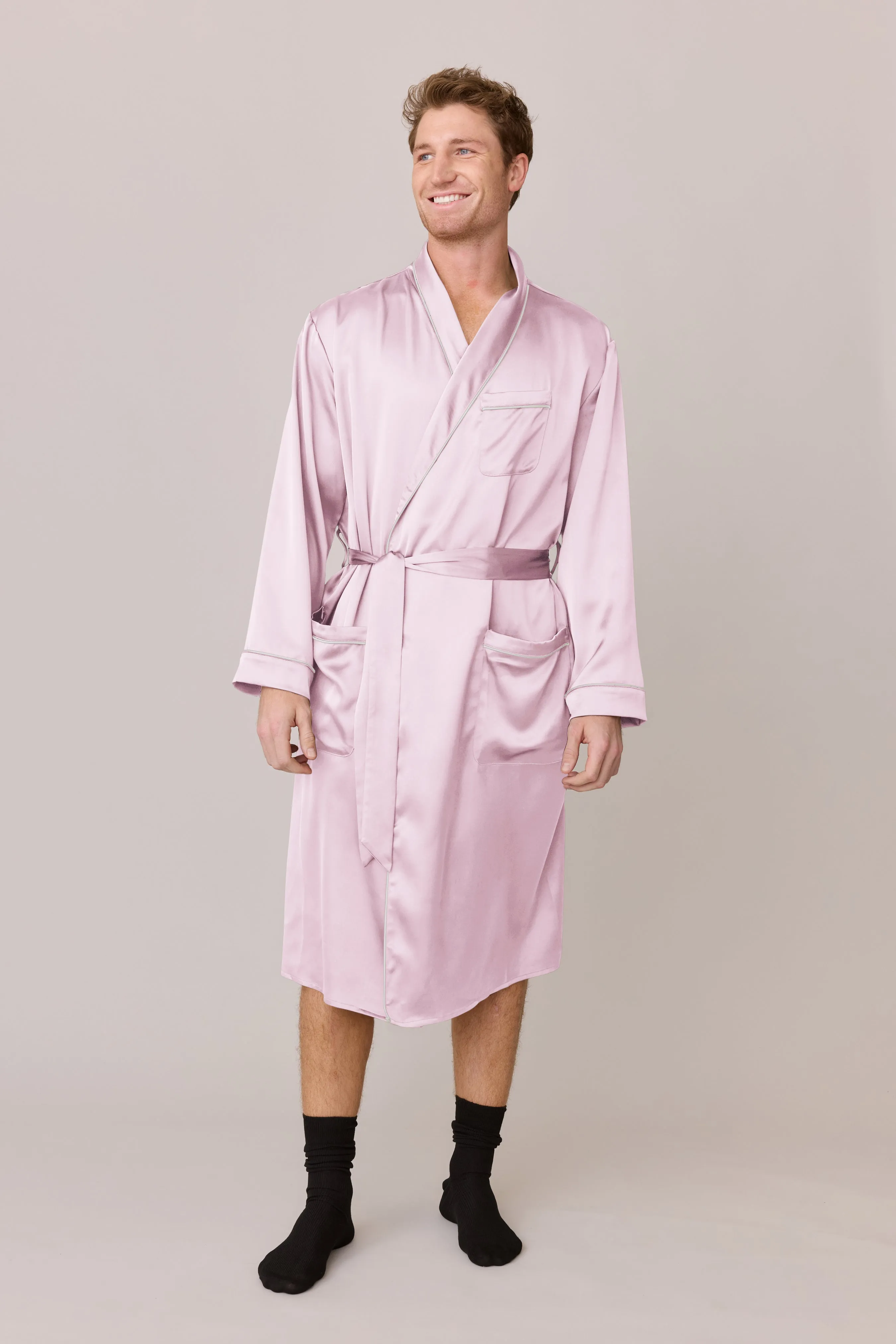 Pre-Game Satin Robe | Made To Order