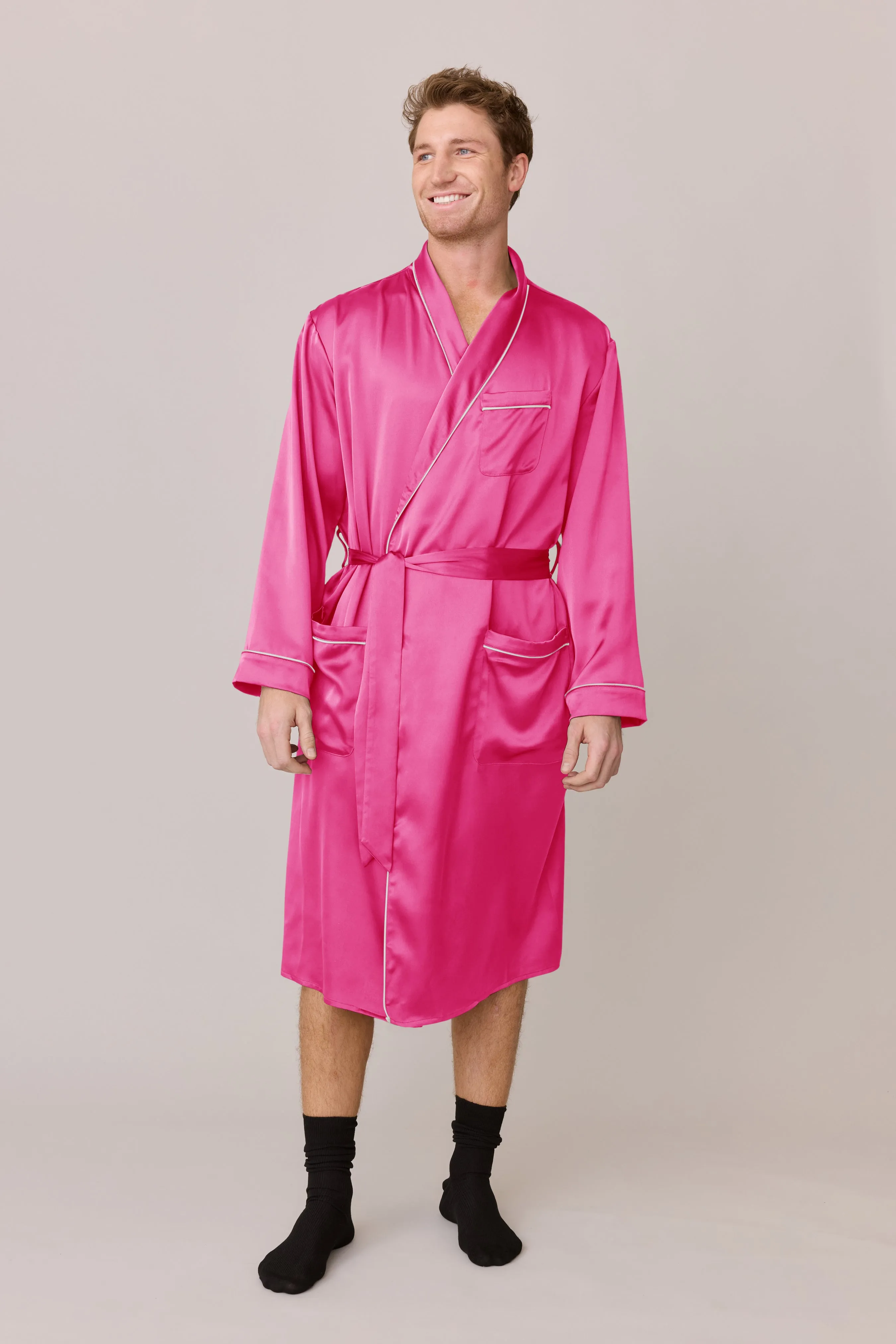 Pre-Game Satin Robe | Made To Order