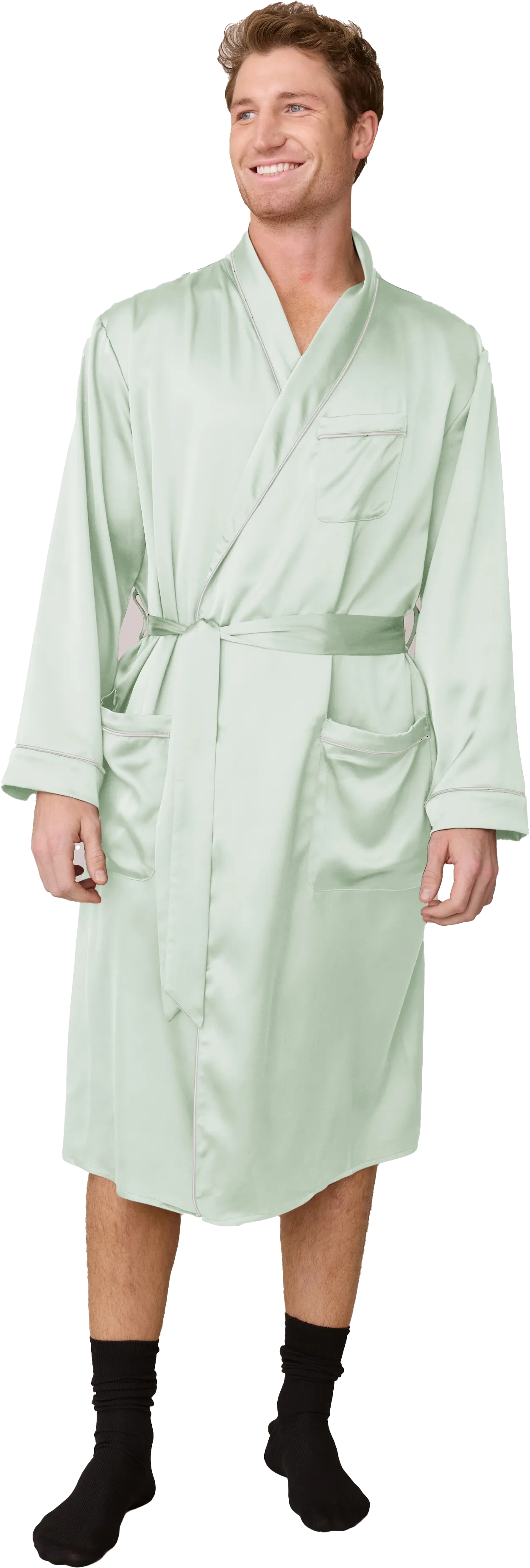 Pre-Game Satin Robe | Made To Order