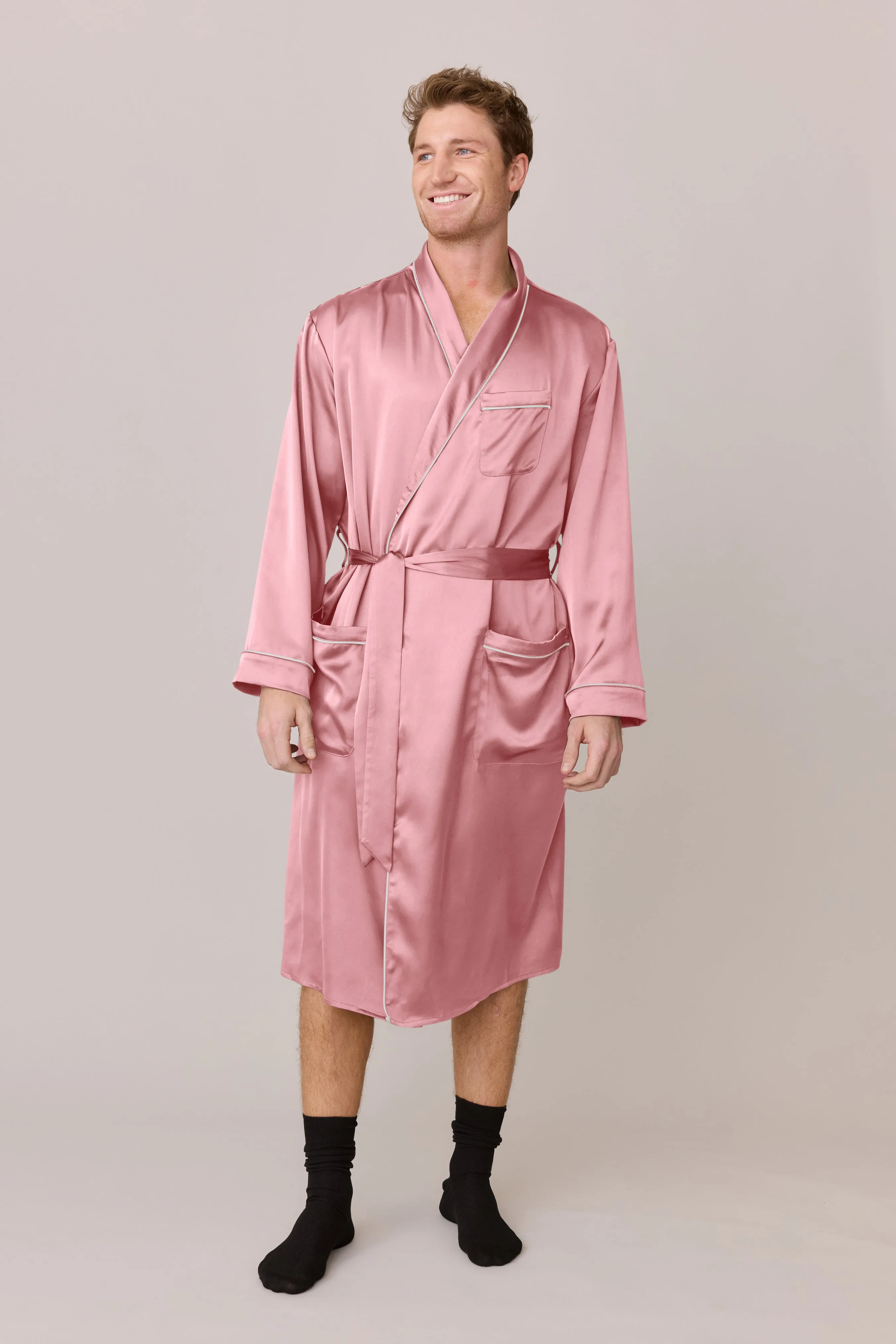 Pre-Game Satin Robe | Made To Order
