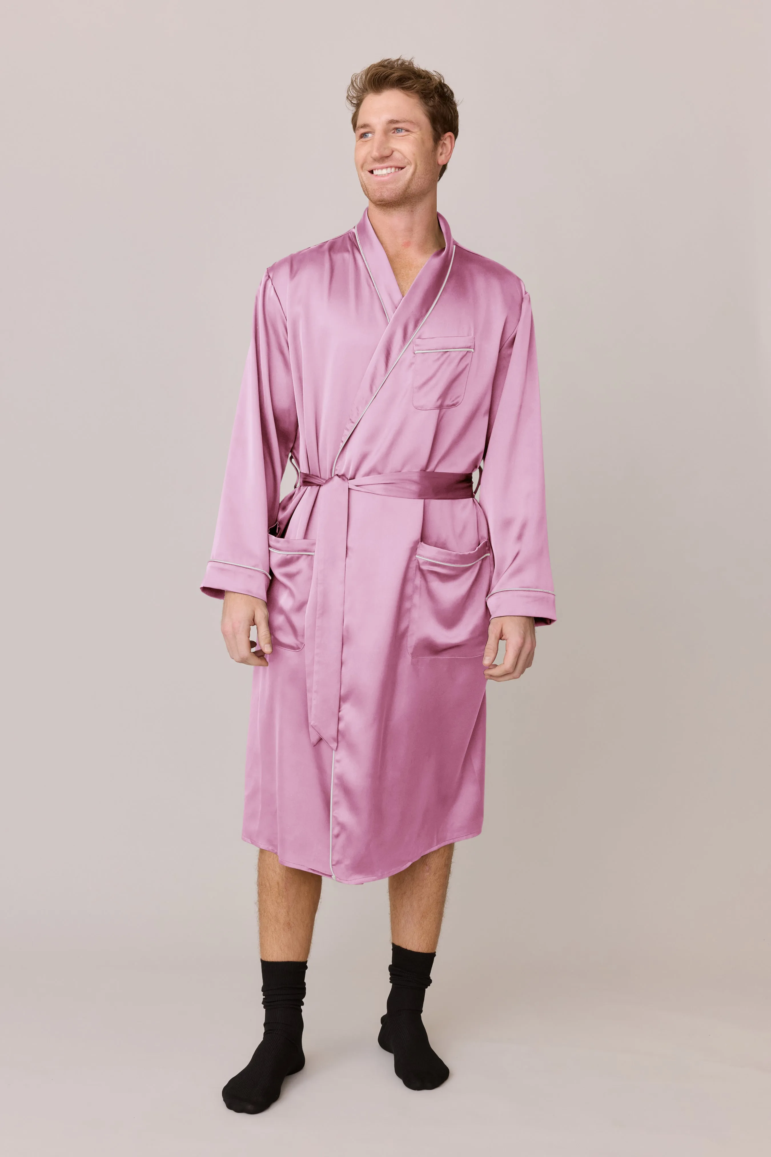 Pre-Game Satin Robe | Made To Order