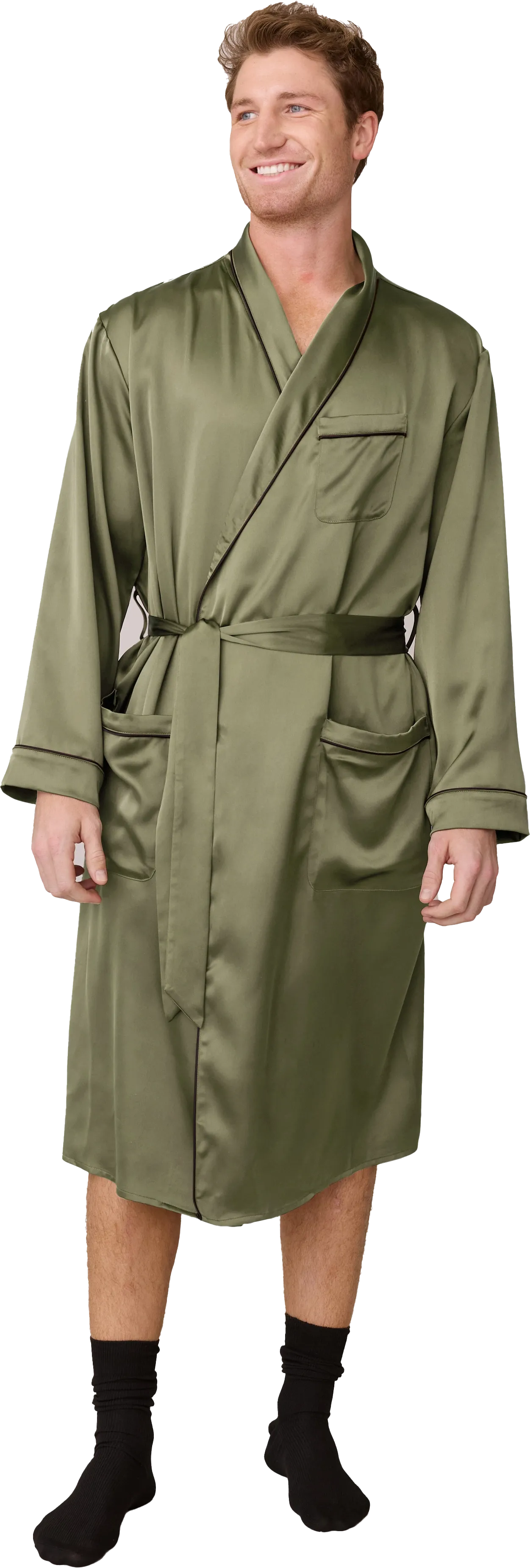 Pre-Game Satin Robe | Made To Order