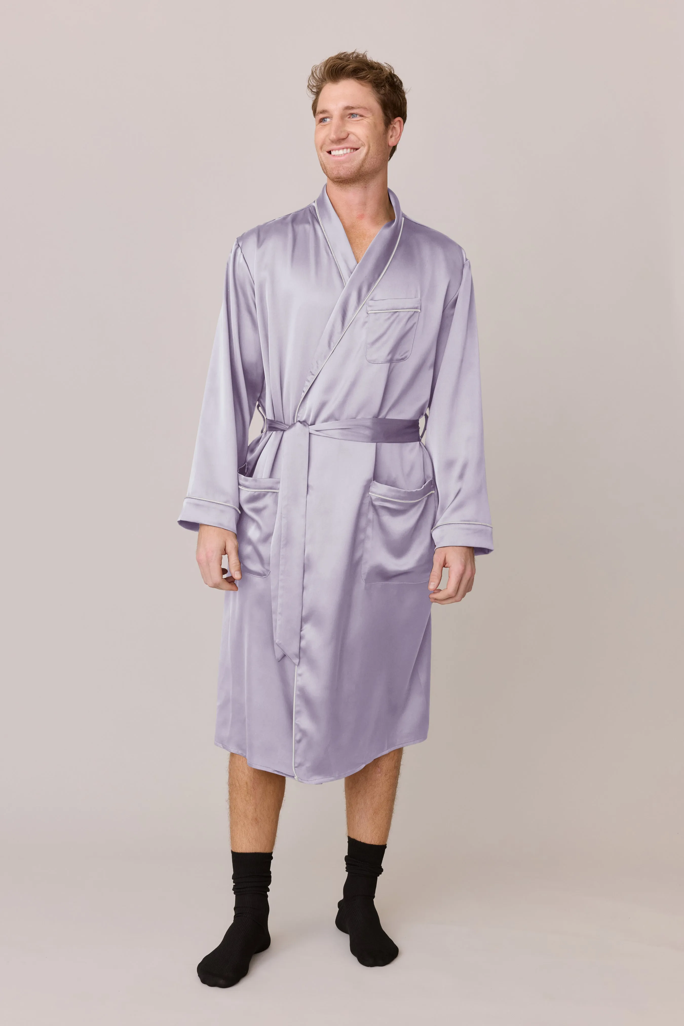 Pre-Game Satin Robe | Made To Order