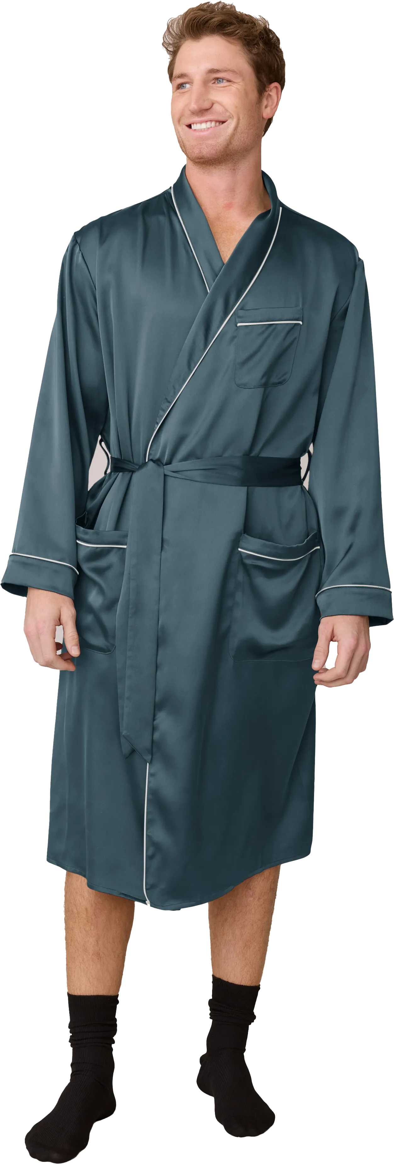Pre-Game Satin Robe | Made To Order