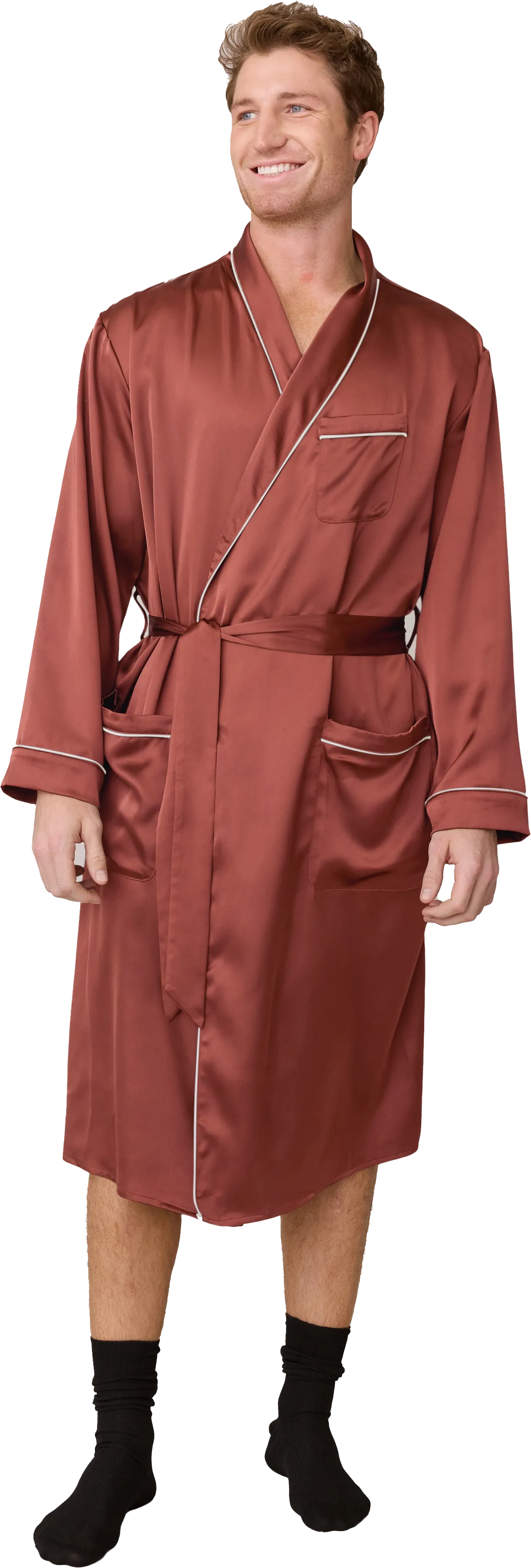 Pre-Game Satin Robe | Made To Order