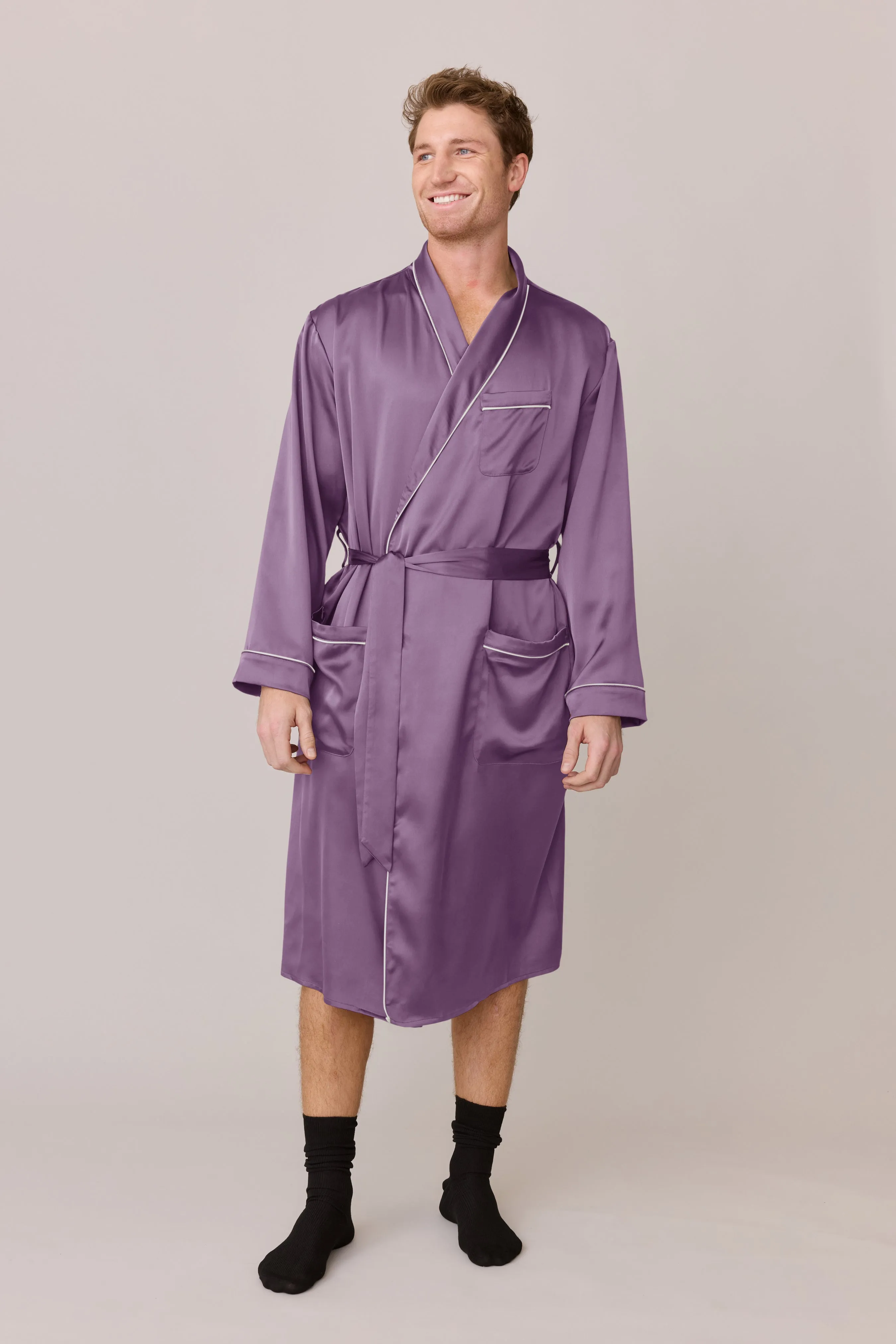 Pre-Game Satin Robe | Made To Order