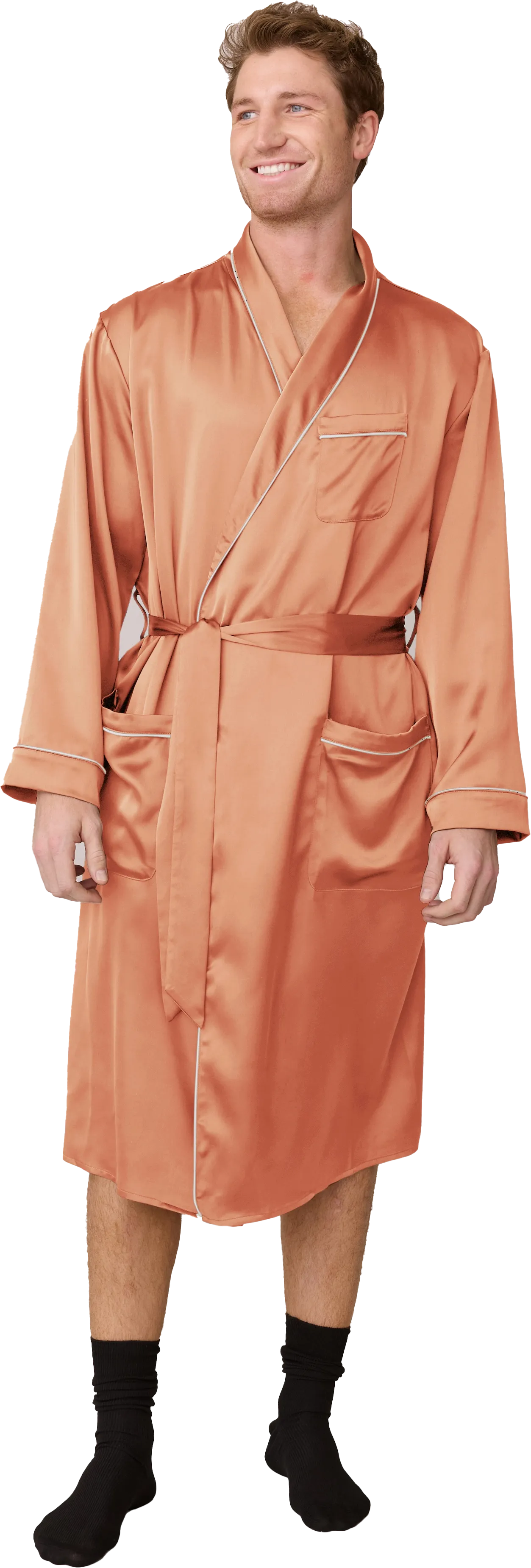 Pre-Game Satin Robe | Made To Order