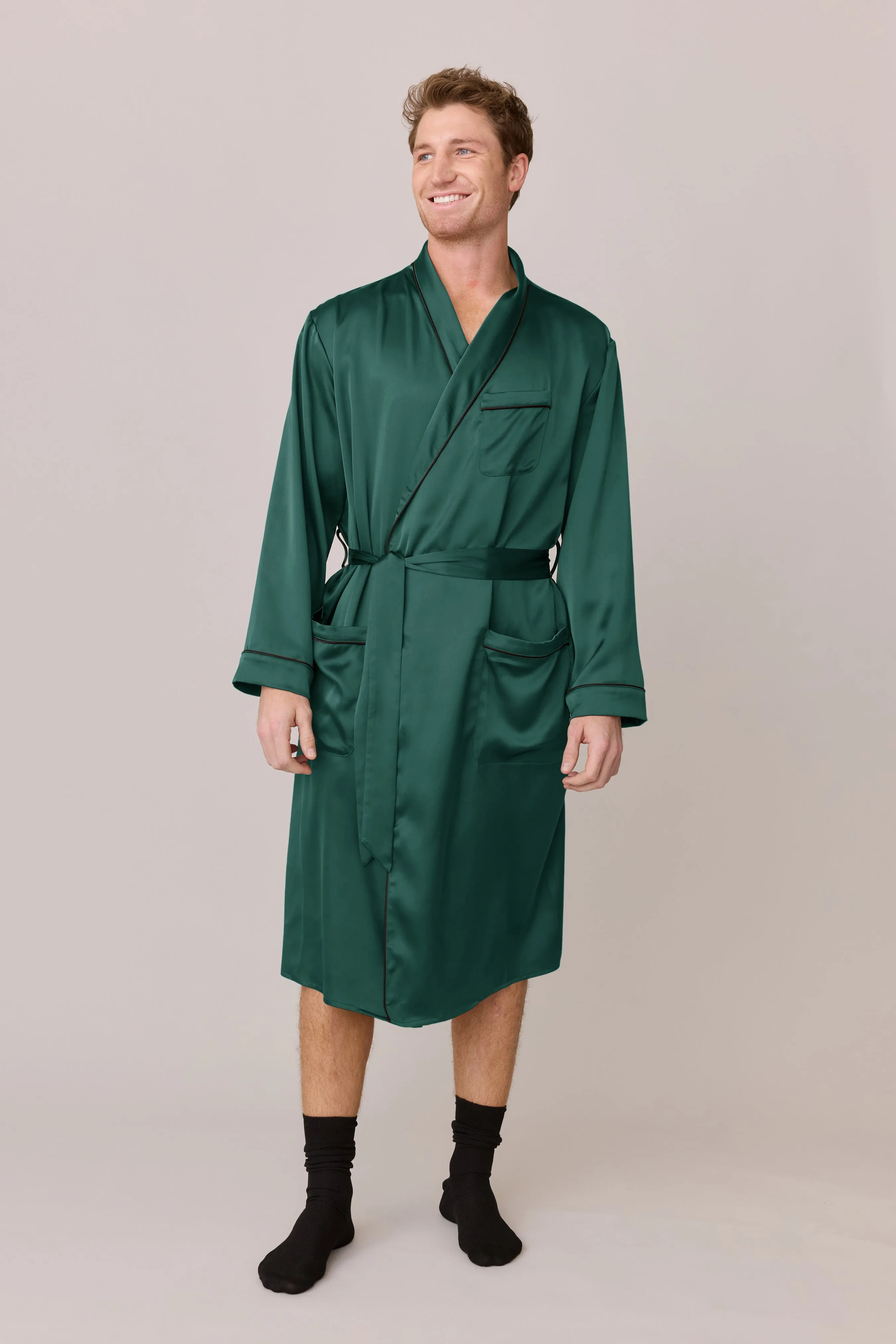Pre-Game Satin Robe | Made To Order