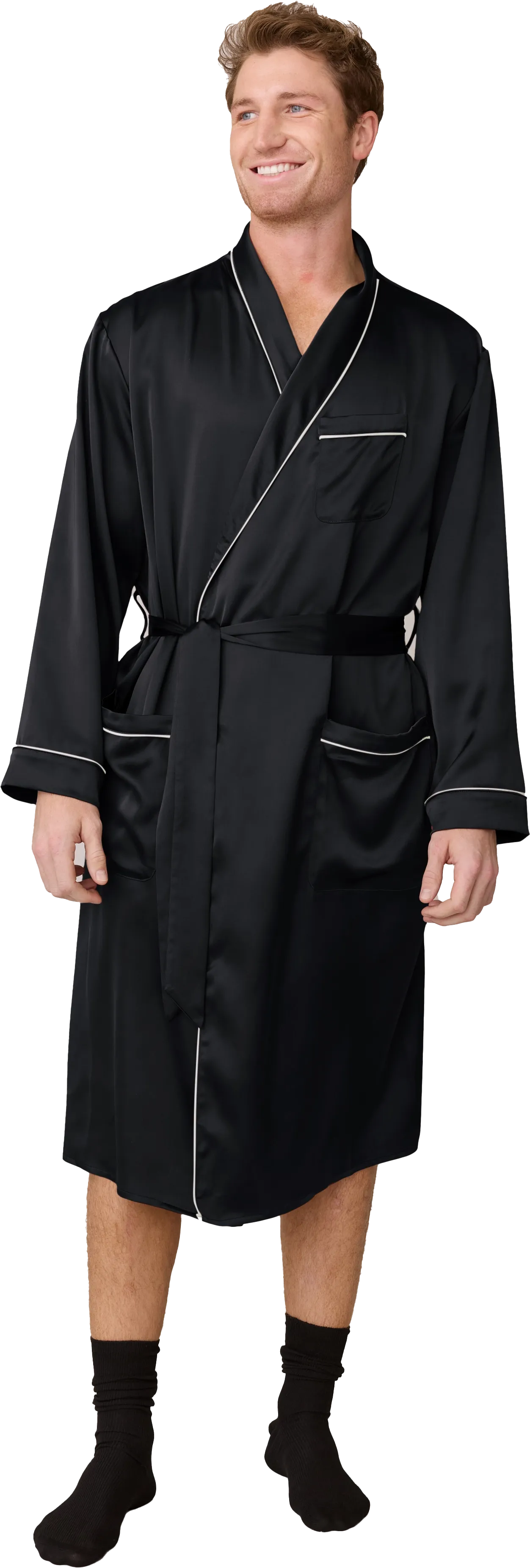 Pre-Game Satin Robe | Made To Order