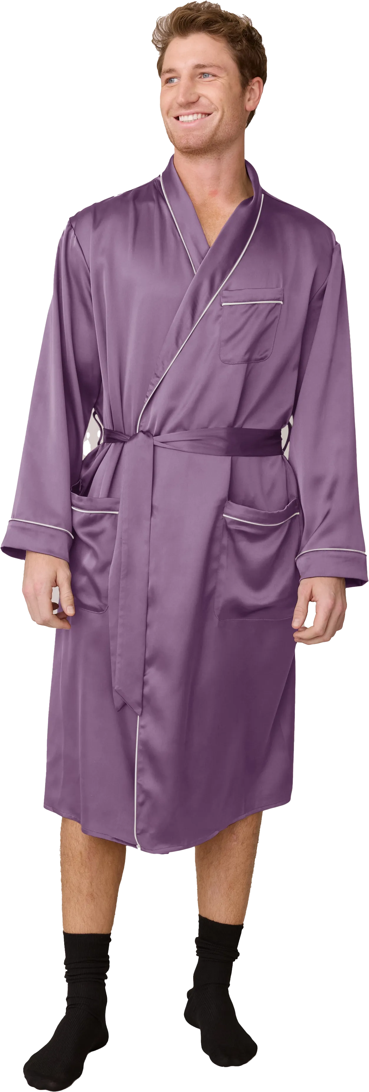 Pre-Game Satin Robe | Made To Order