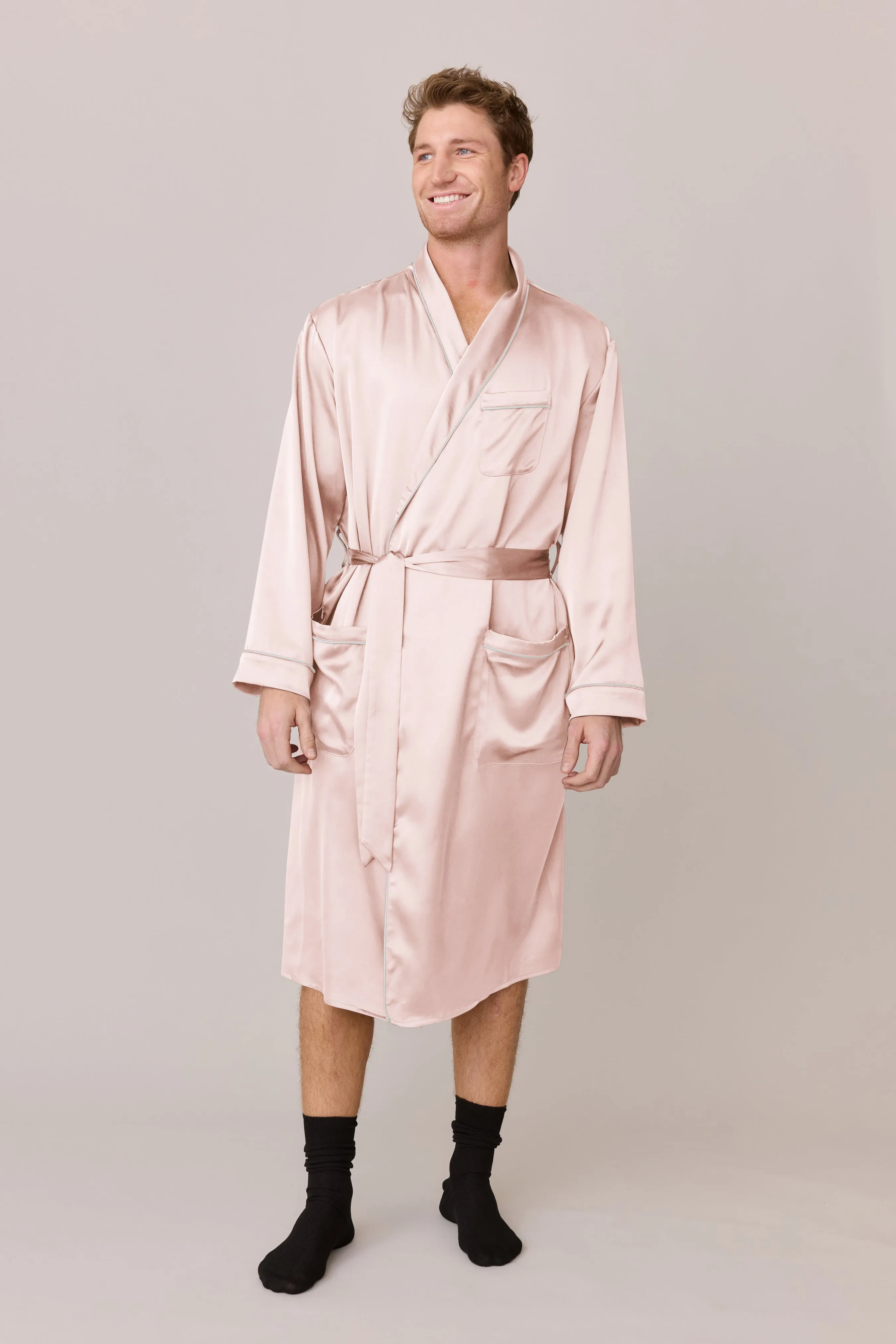 Pre-Game Satin Robe | Made To Order