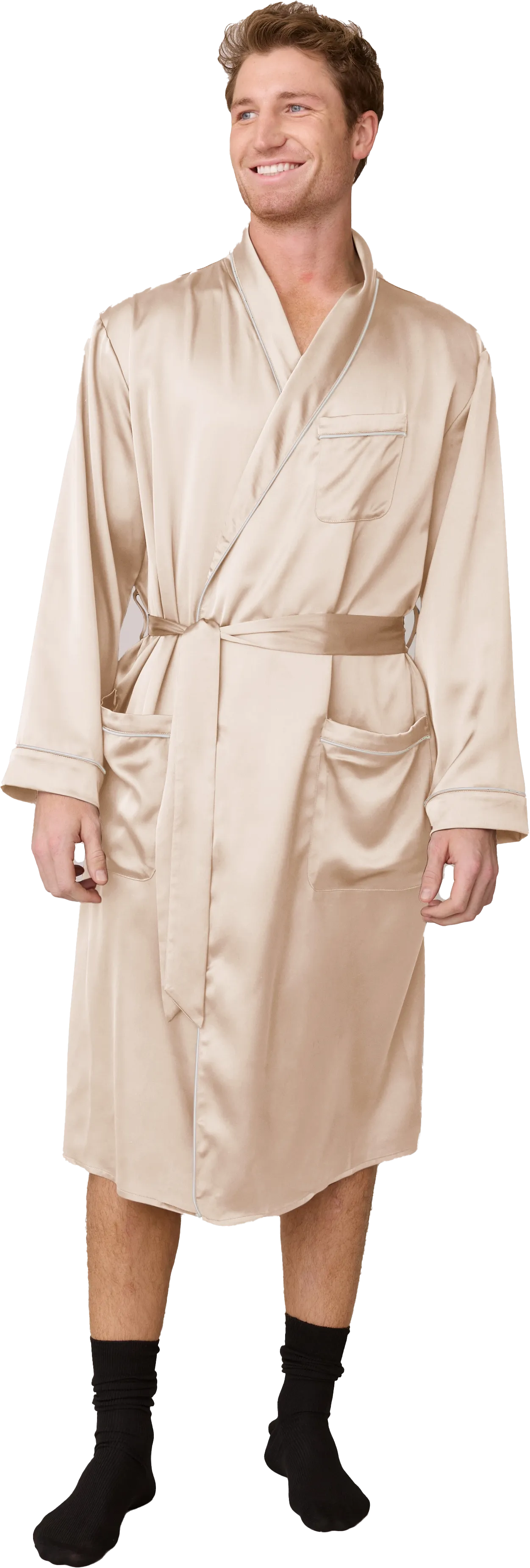 Pre-Game Satin Robe | Made To Order
