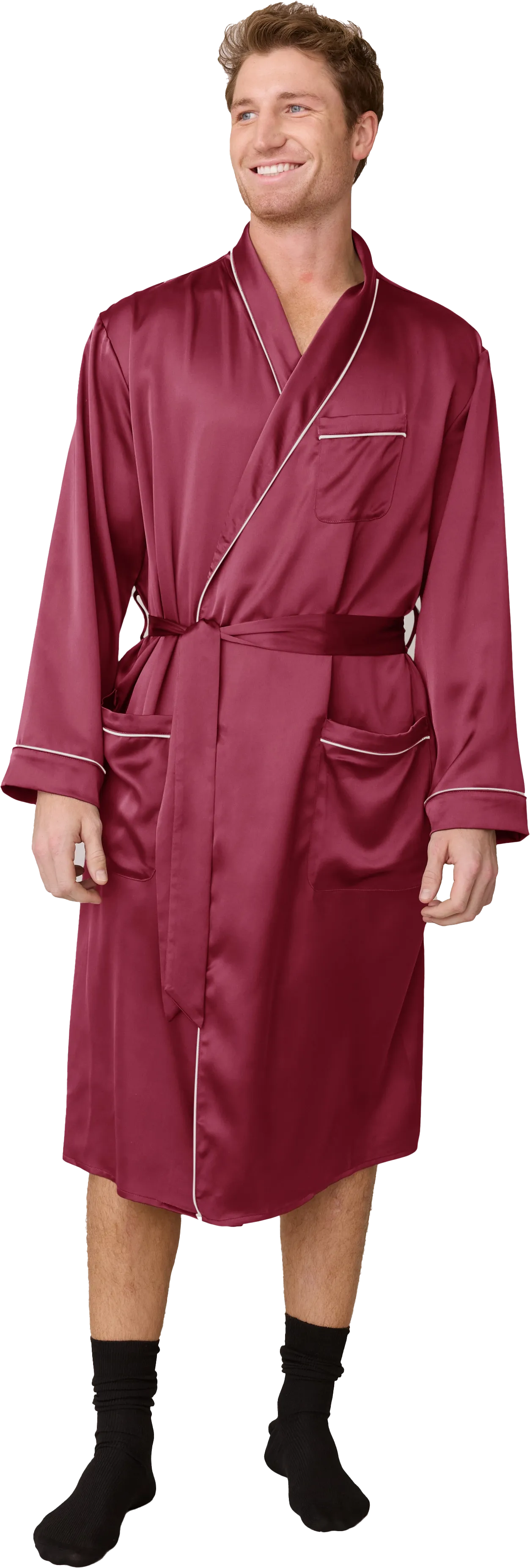 Pre-Game Satin Robe | Made To Order