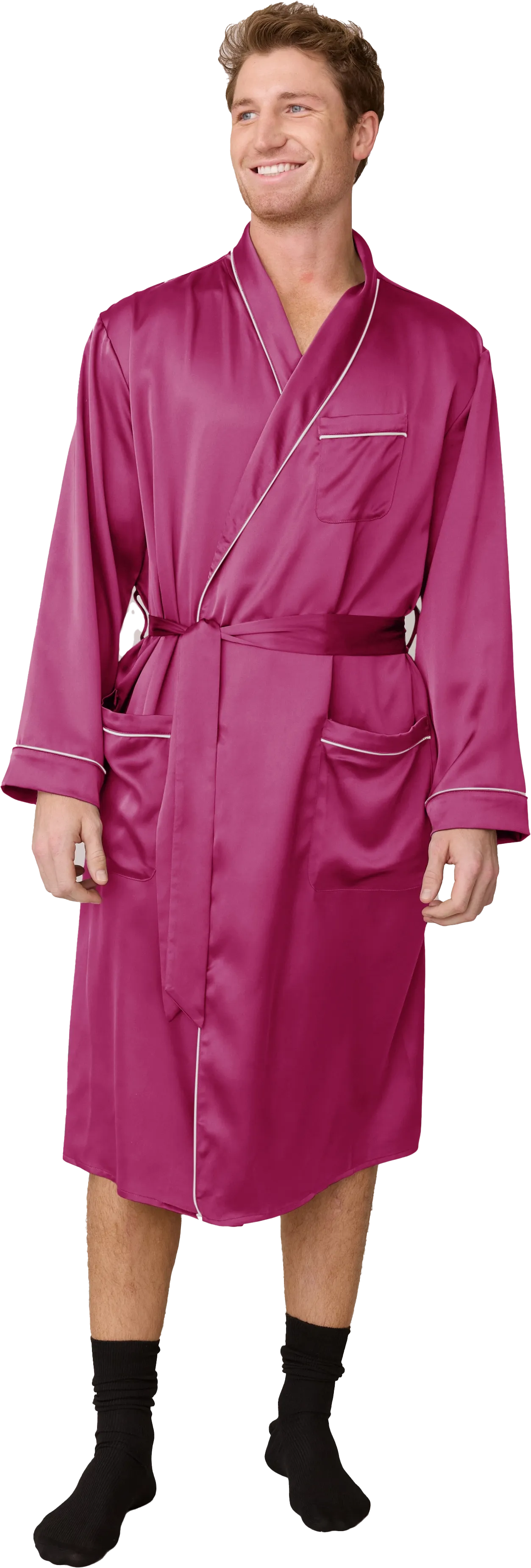 Pre-Game Satin Robe | Made To Order