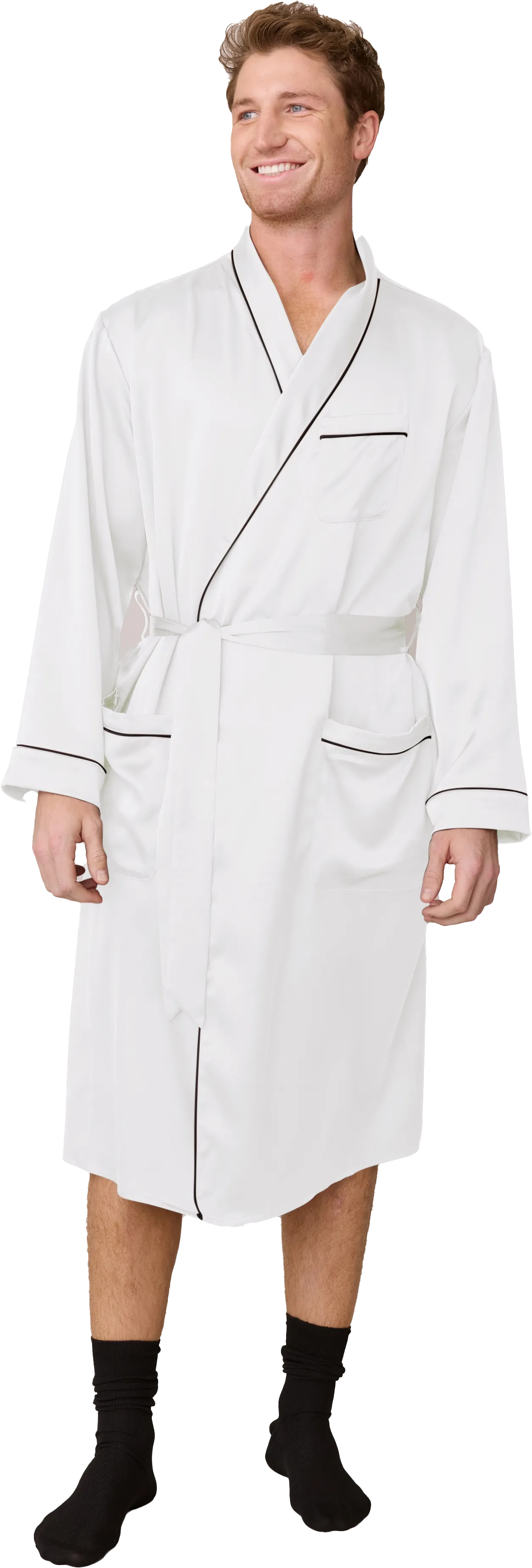 Pre-Game Satin Robe | Made To Order