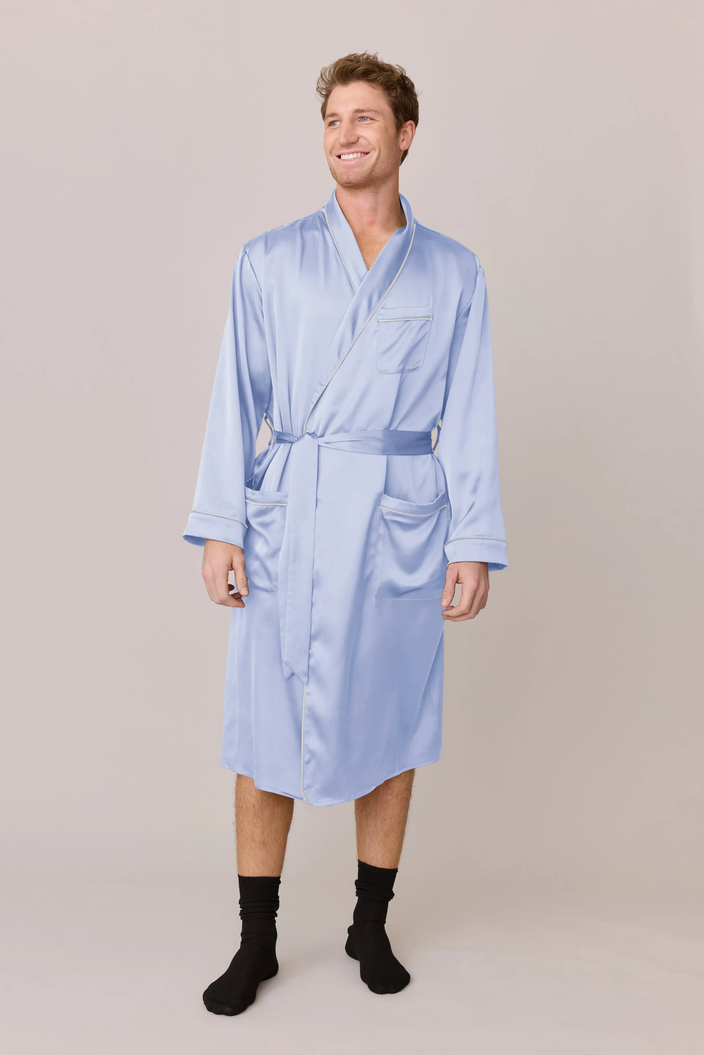 Pre-Game Satin Robe | Made To Order
