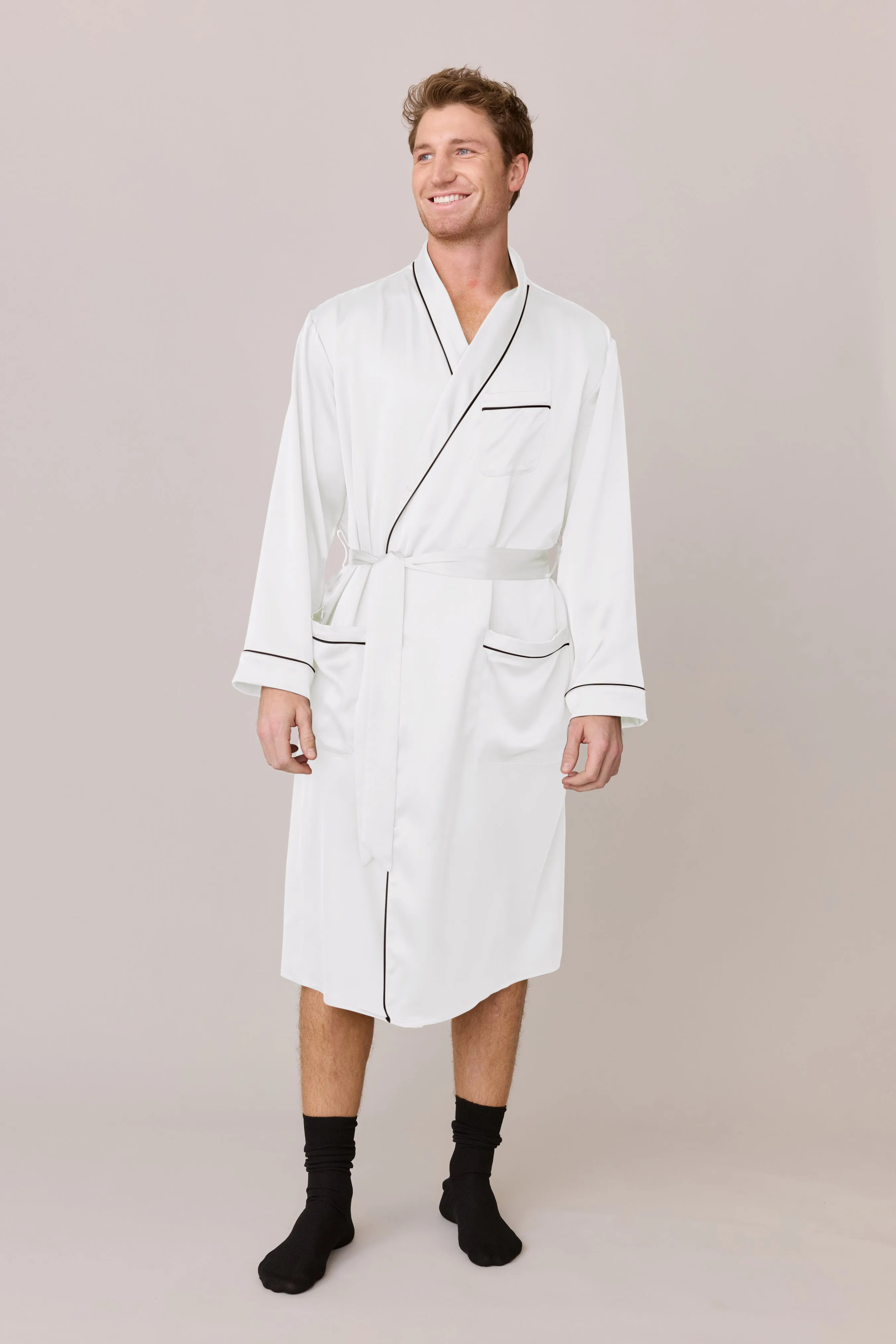 Pre-Game Satin Robe | Made To Order
