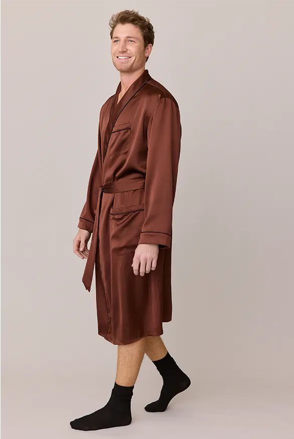 Pre-Game Satin Robe | Made To Order