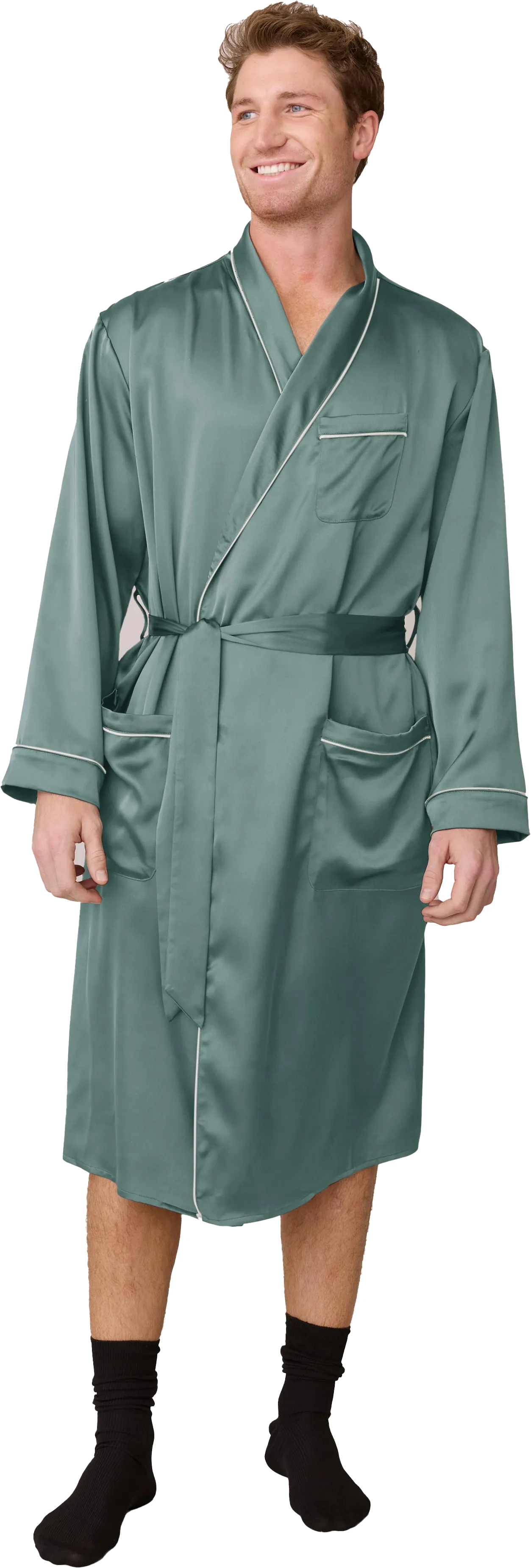 Pre-Game Satin Robe | Made To Order
