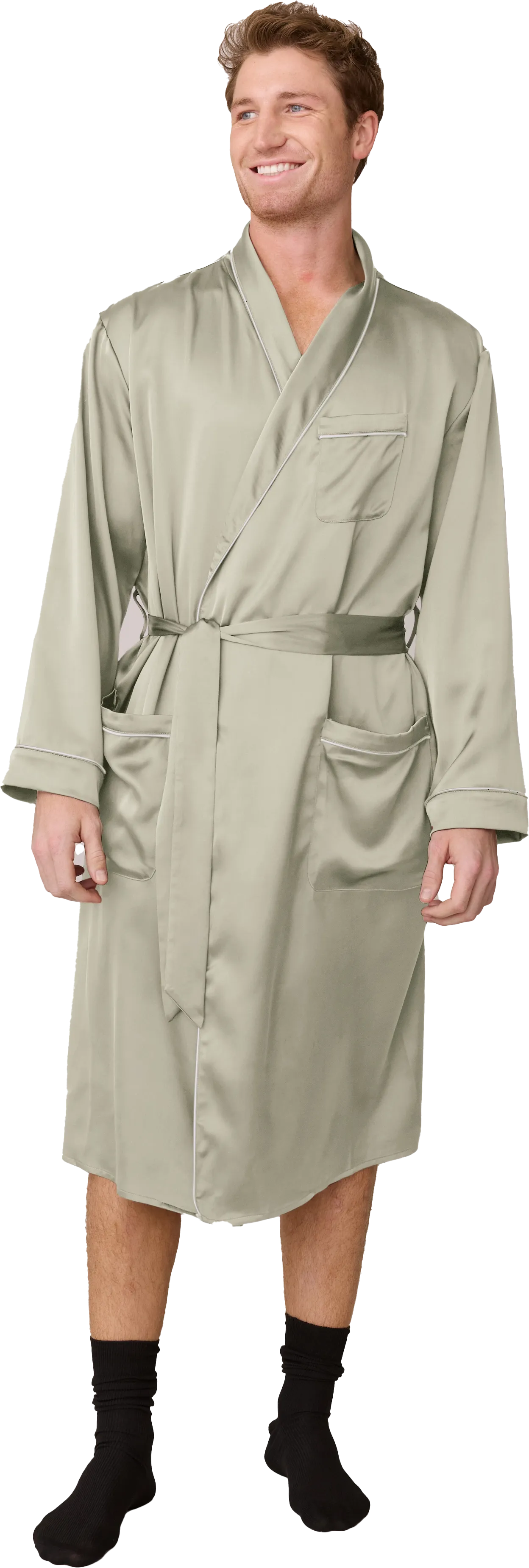 Pre-Game Satin Robe | Made To Order