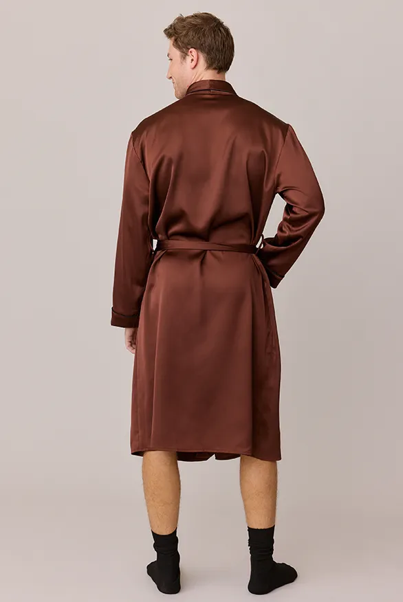 Pre-Game Satin Robe | Made To Order