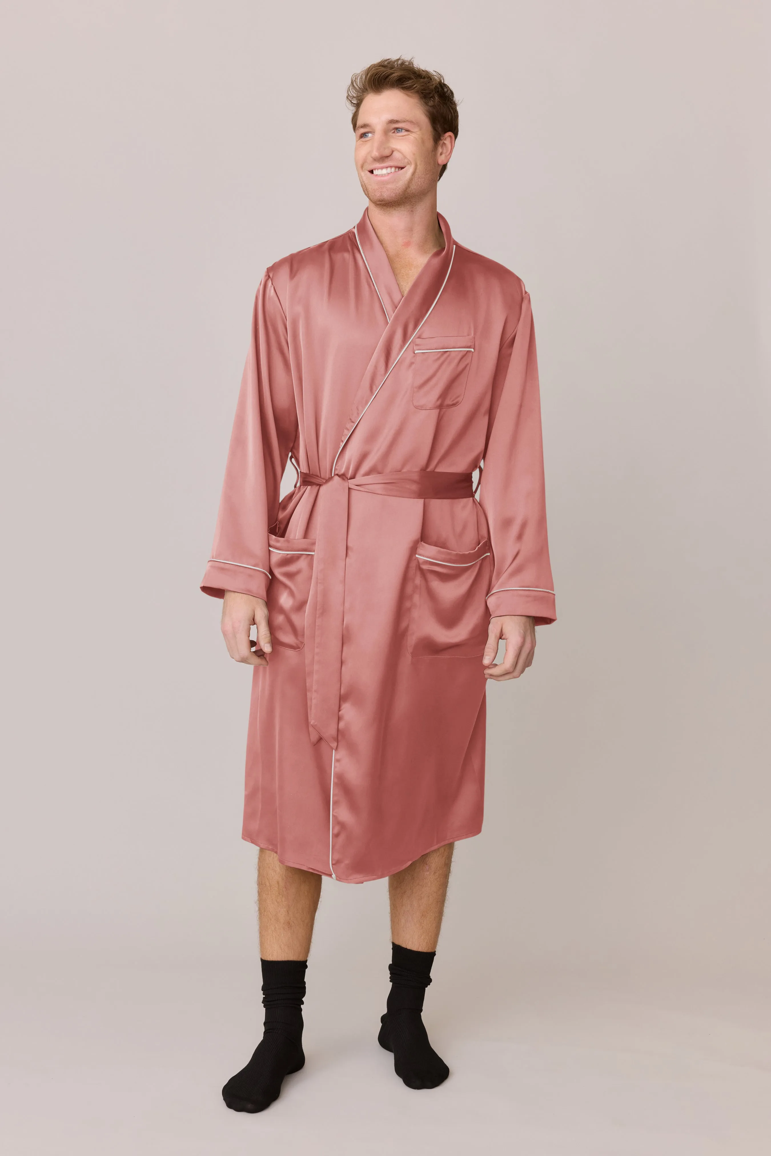 Pre-Game Satin Robe | Made To Order