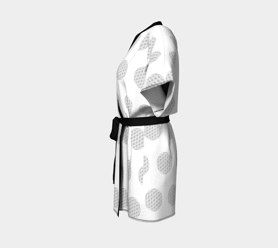 "Flower of Life" Kimono (Robe)