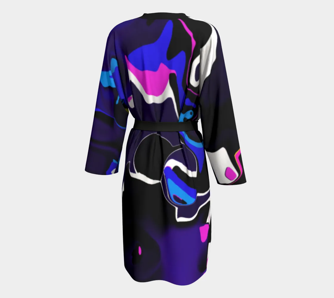 "Hippie Matrix" Peignoir (Kimono/Robe)