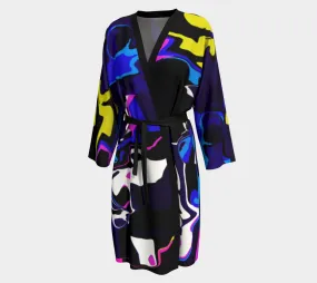 "Hippie Matrix" Peignoir (Kimono/Robe)