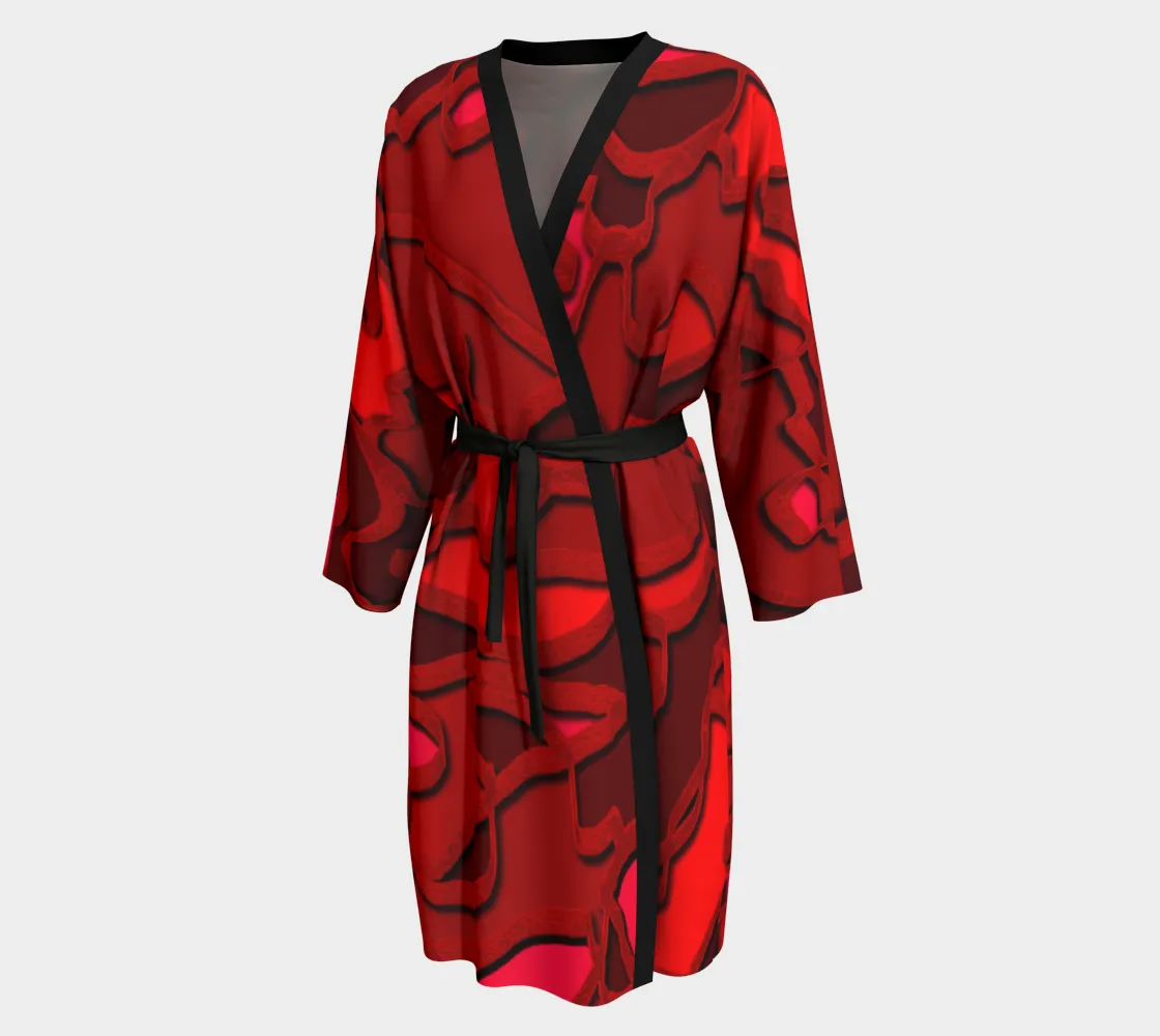 "Redness" Peignoir (Kimono/Robe)
